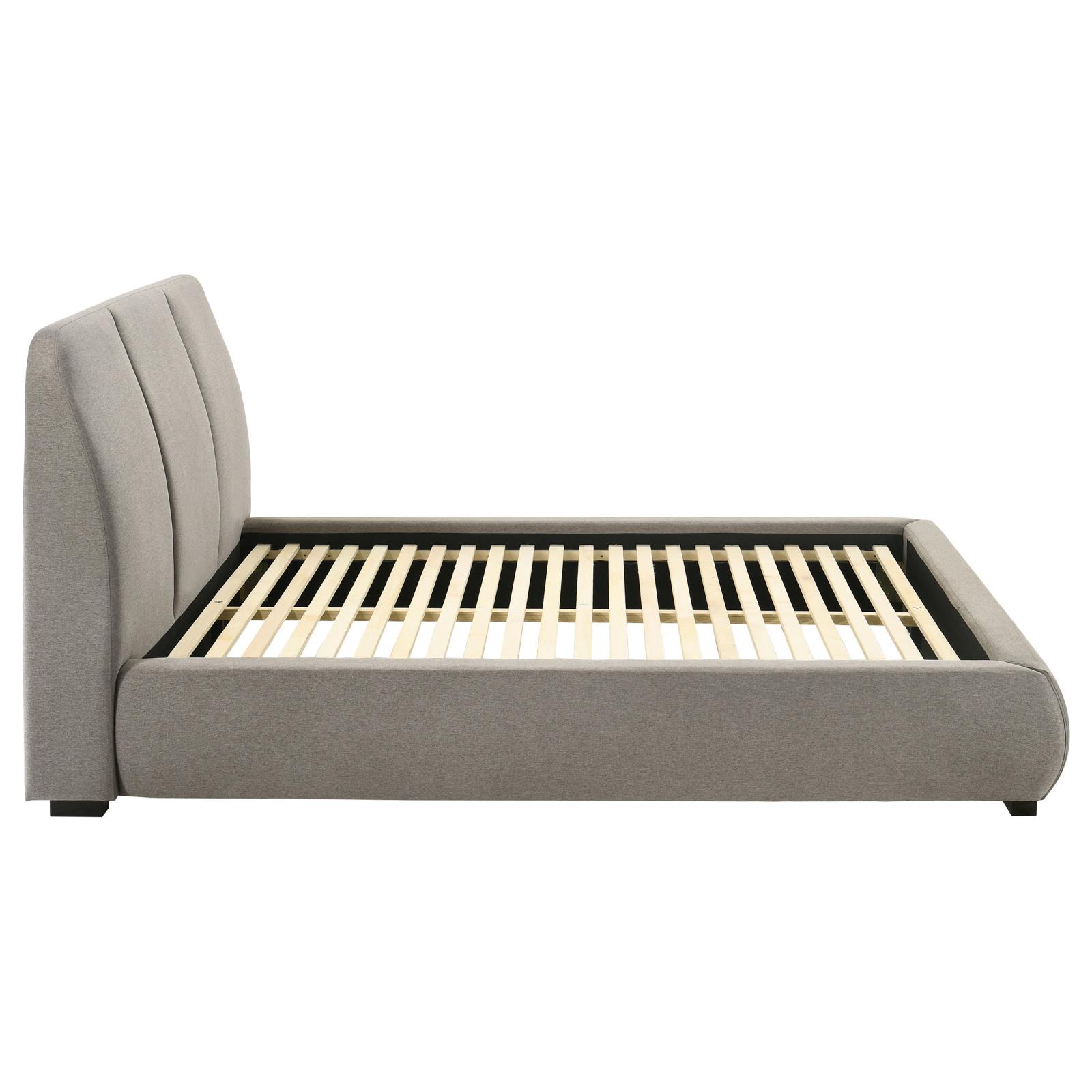 Mokena 46-inch Upholstered Queen Platform Bed - Image 6