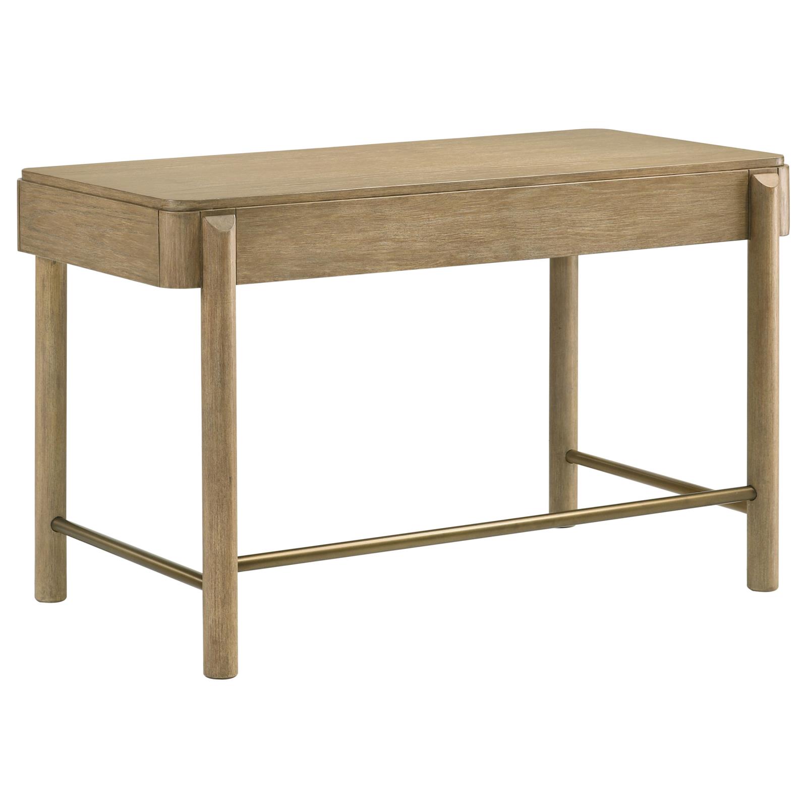 Arini 2-drawer Vanity Desk Makeup Table Sand Wash - Image 6
