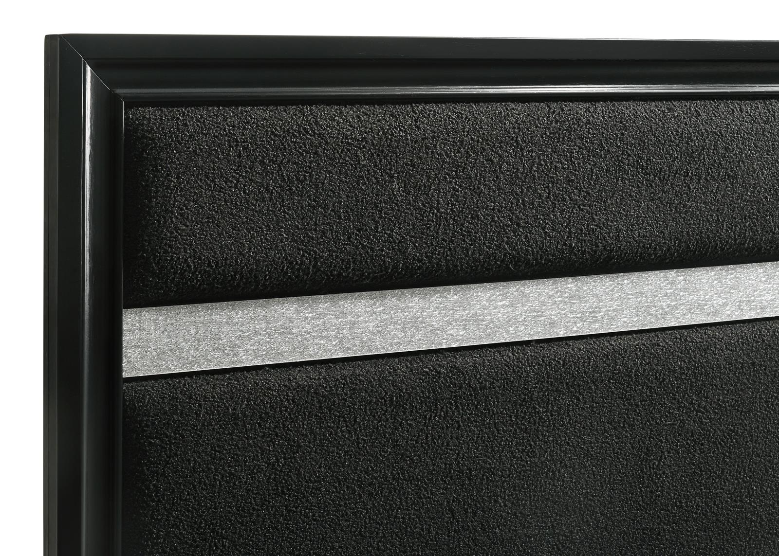Miranda 54-inch Upholstered California King Panel Bed - Image 17