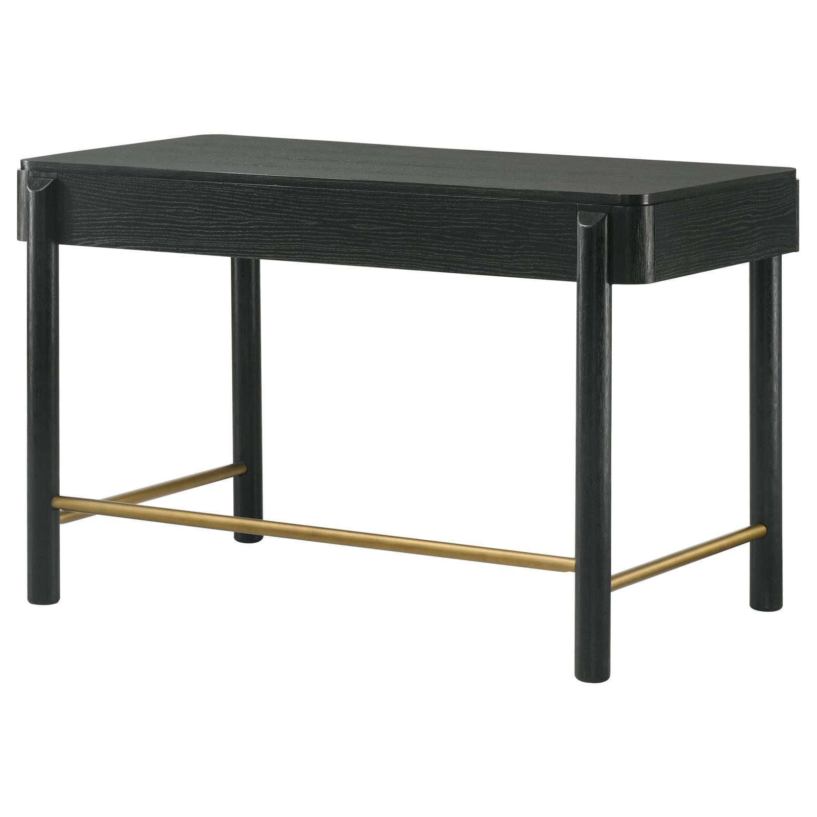 Arini 2-drawer Vanity Desk Makeup Table Black - Image 9