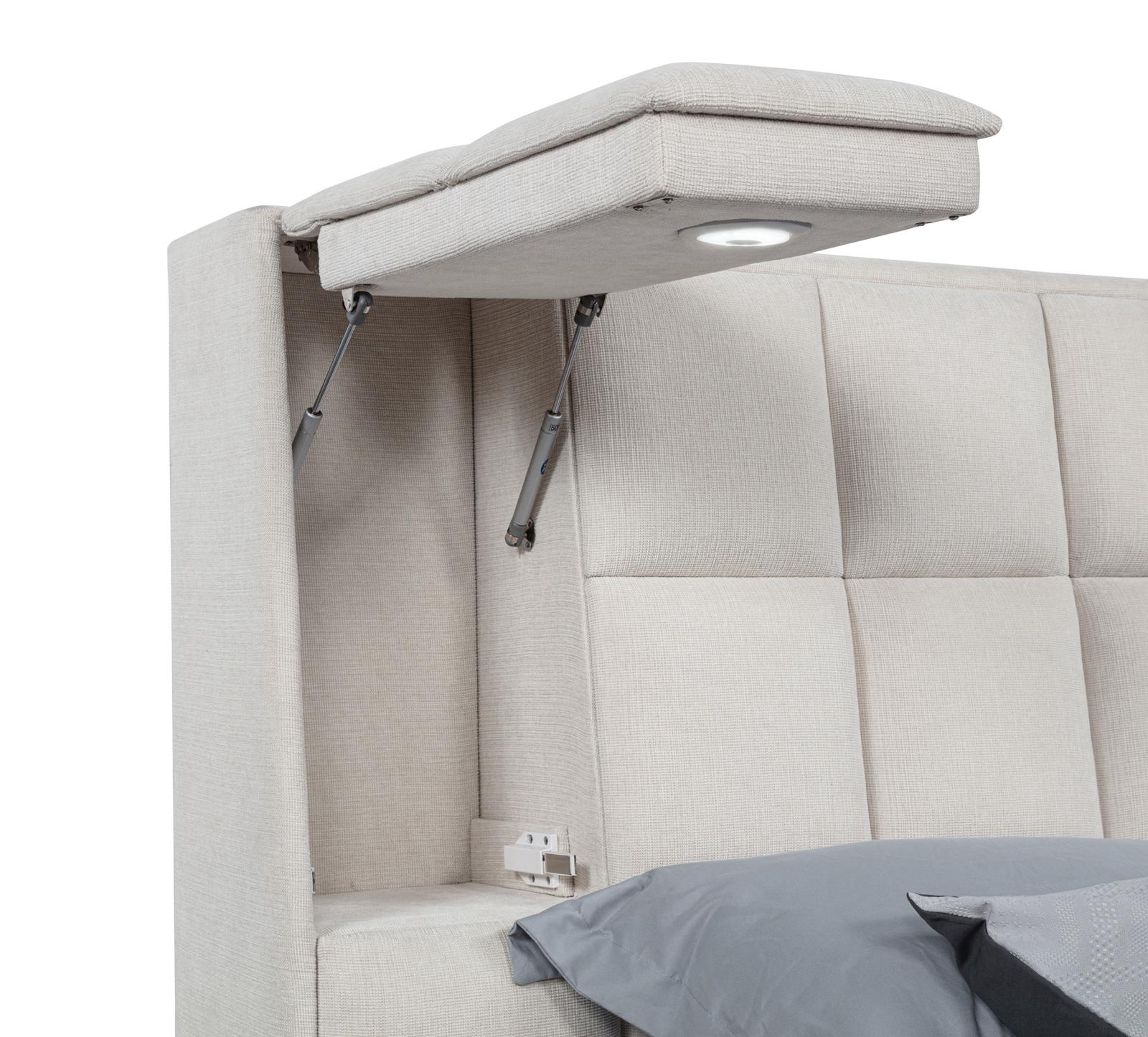 Dreux Upholstered California King Panel Platform Bed - Image 10