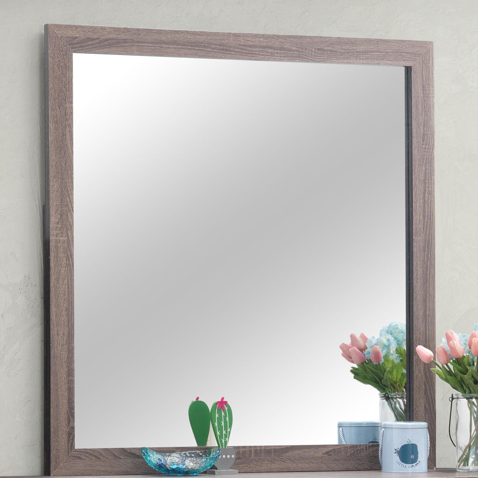 Brantford Dresser Mirror Barrel Oak - Image 2