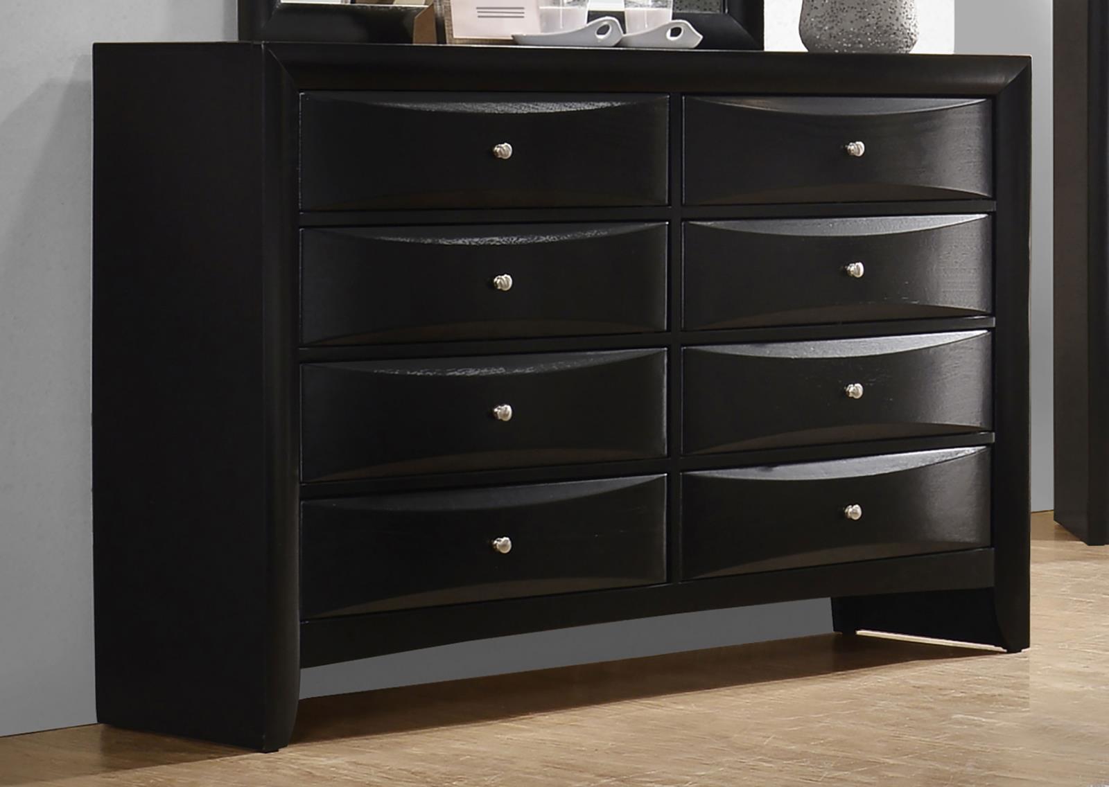 Briana 8-drawer Dresser Black - Image 2