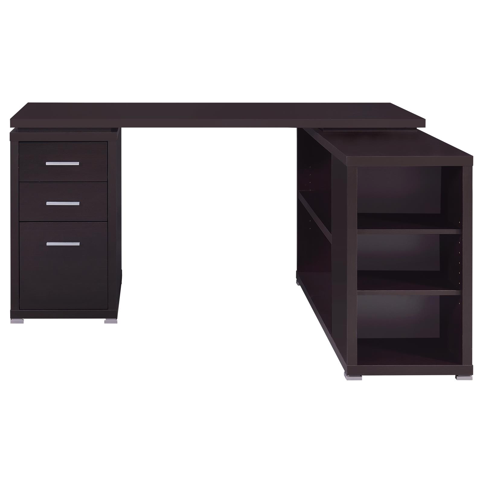 Yvette 60-inch 3-drawer L-Shape Computer Desk - Image 16