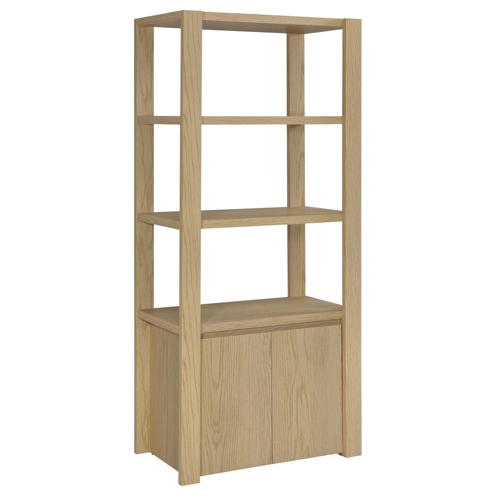 Laurelton 3-piece Entertainment Center TV Stand Light Oak - Image 10