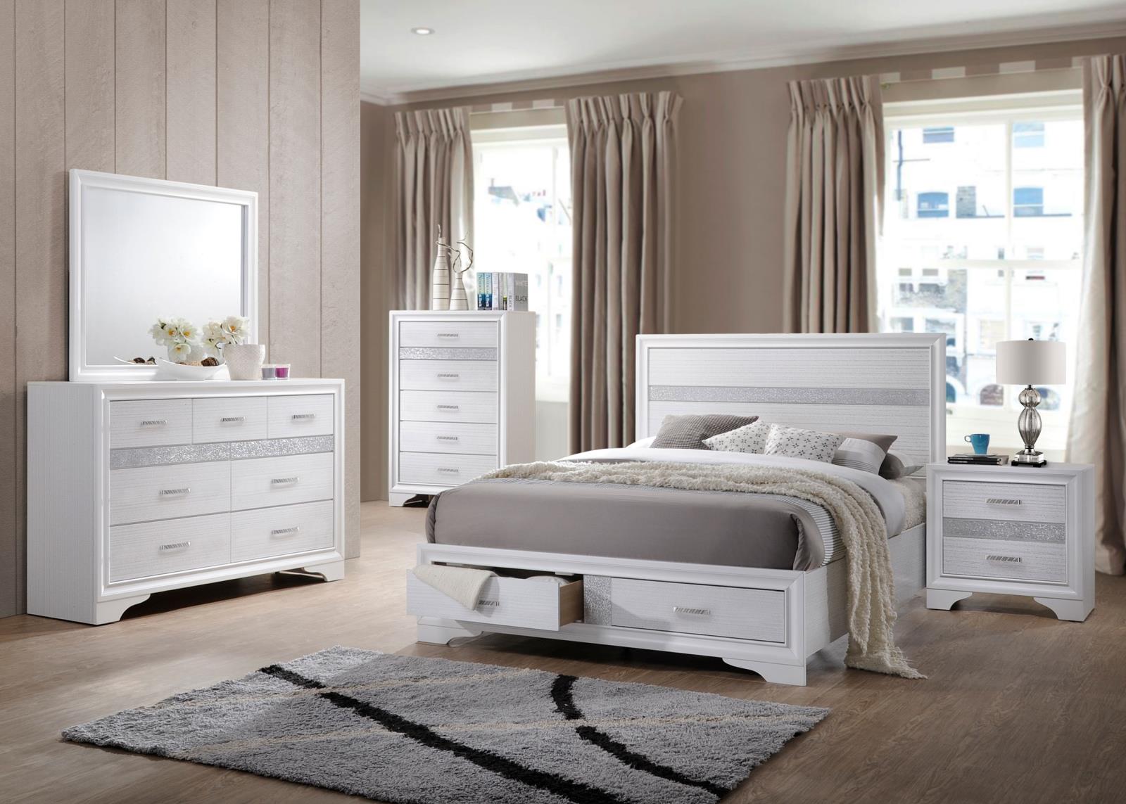 Miranda 3-drawer Nightstand Bedside Table - Image 13