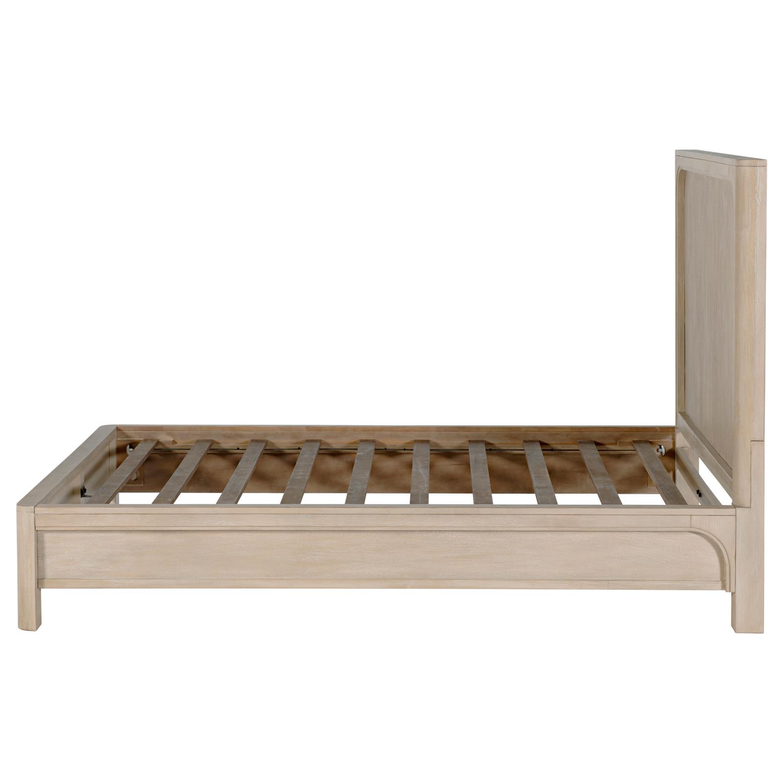 Solano 56-inch Eastern King Panel Bed Weathered Mango - Image 5