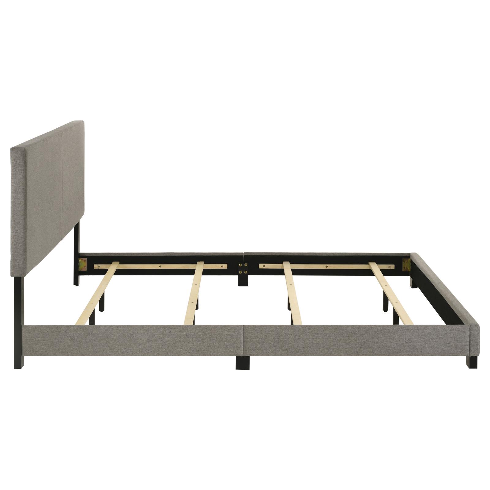 Dorian Fabric Upholstered Eastern King Panel Bed - Image 6