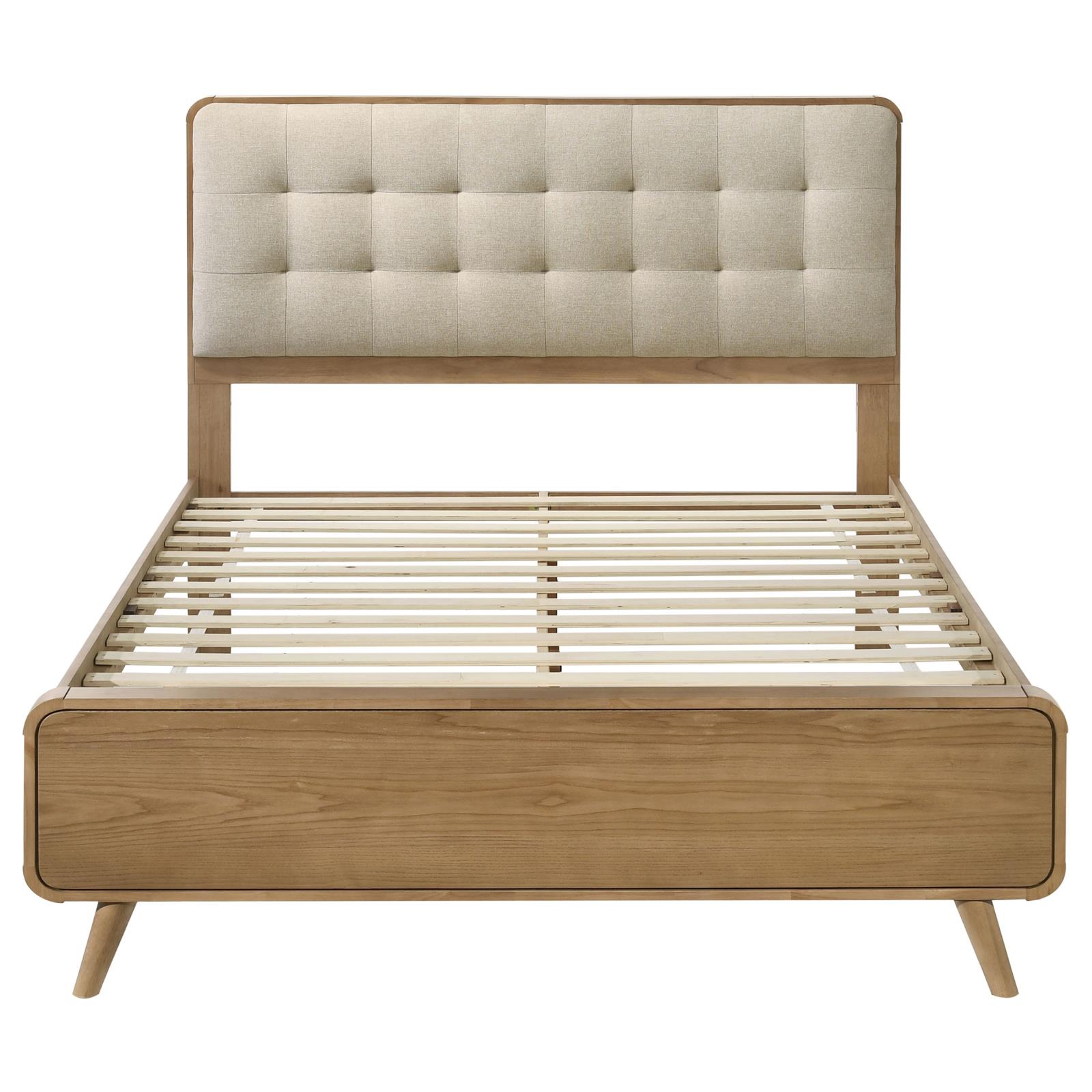 Robyn Wood Eastern King Platform Bed Light Ash - Image 4