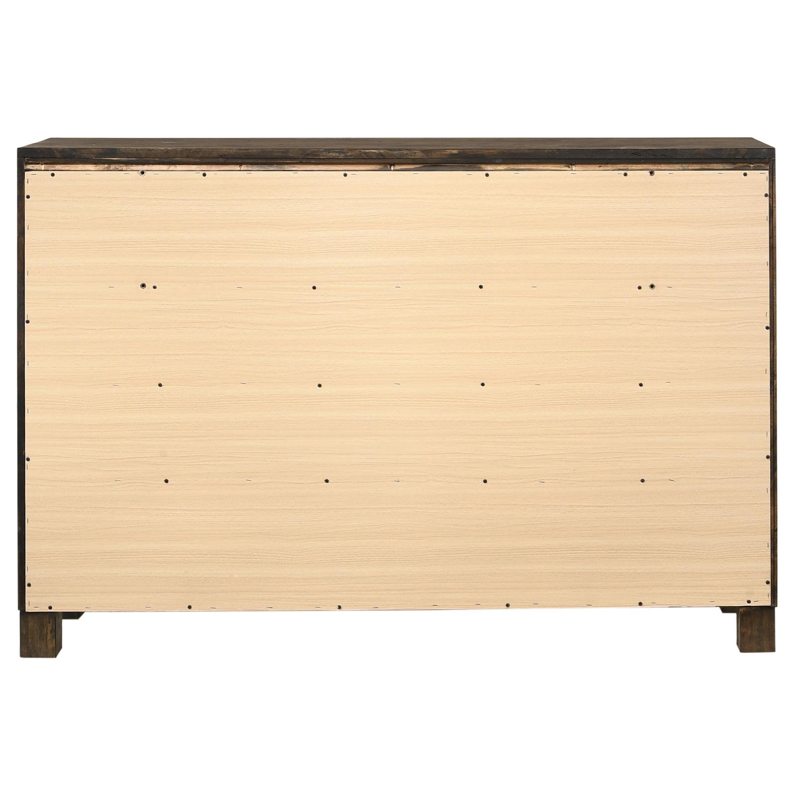 Woodmont 8-drawer Dresser Rustic Golden Brown - Image 7