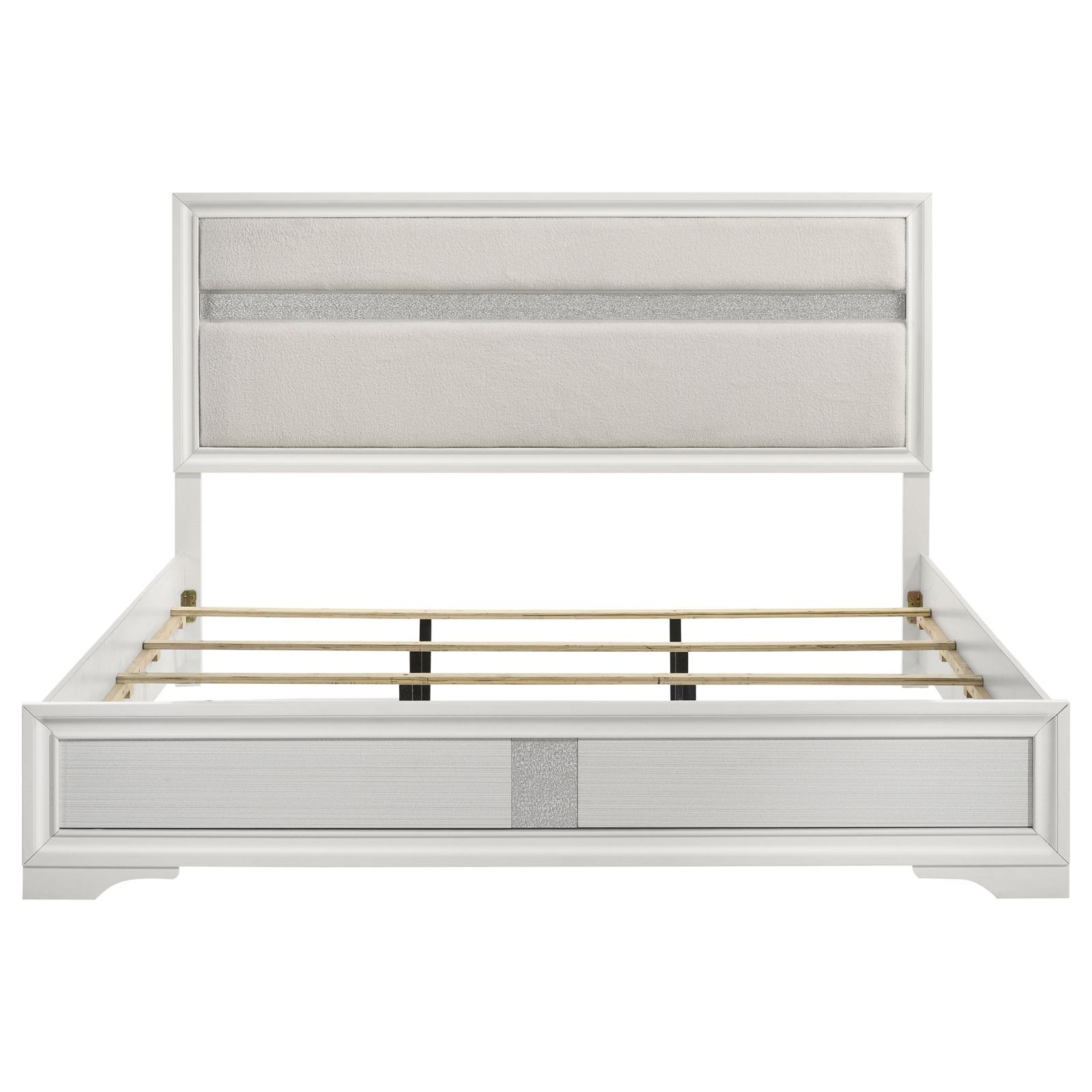 Miranda 54-inch Upholstered Eastern King Panel Bed - Image 5