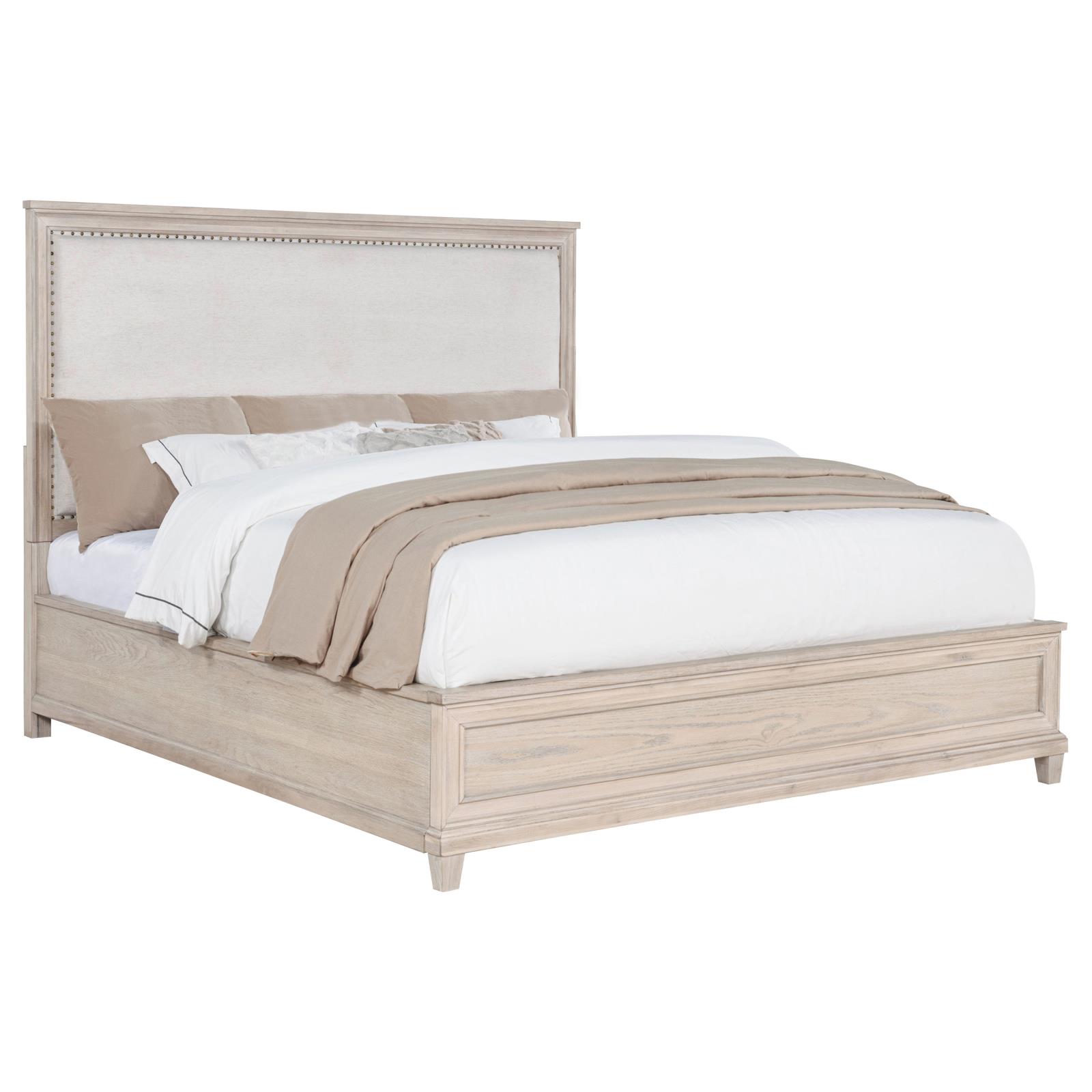 Pembroke 66-inch Eastern King Panel Bed Washed Oak - Image 3