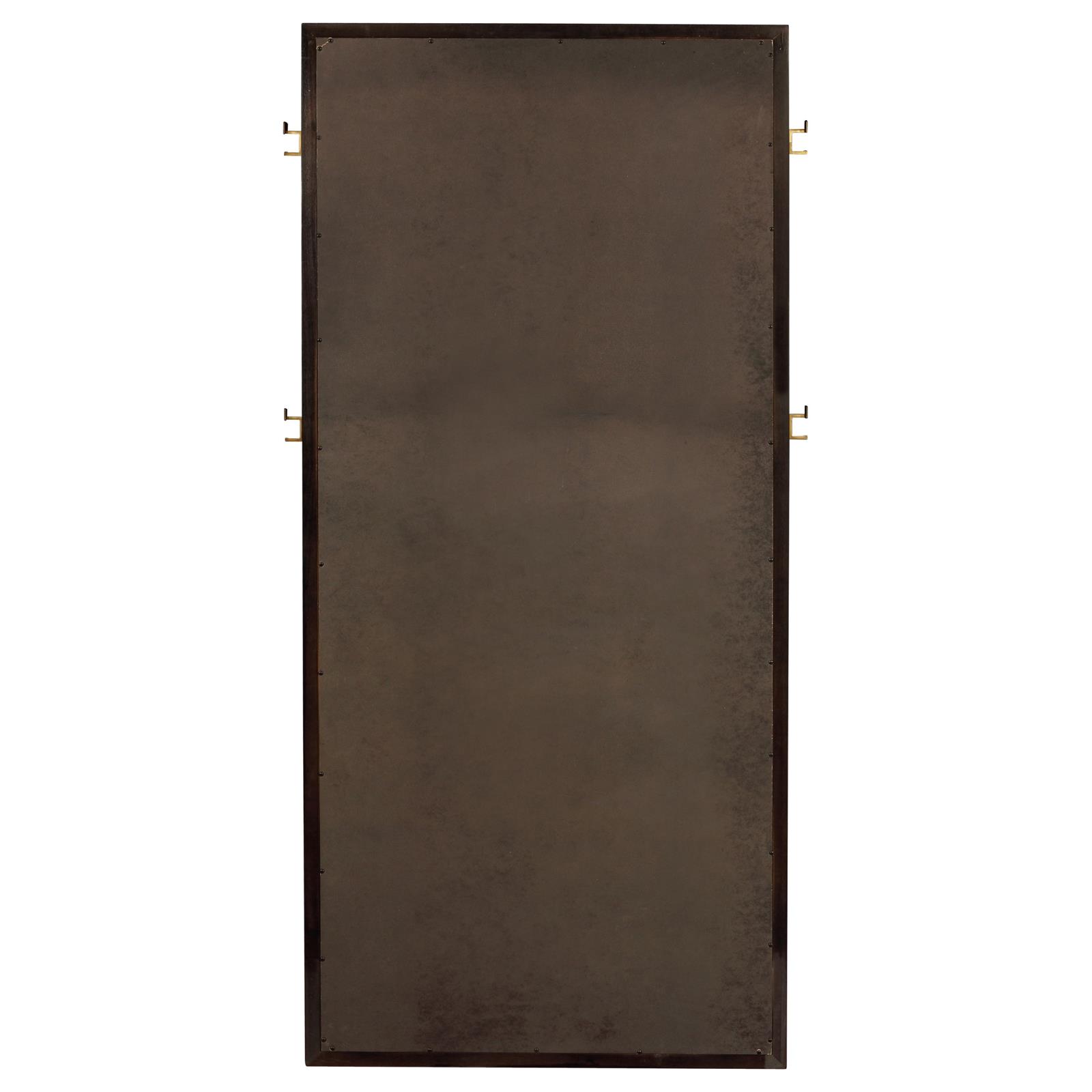 Durango 80-inch Standing Floor Mirror Smoked Peppercorn - Image 5