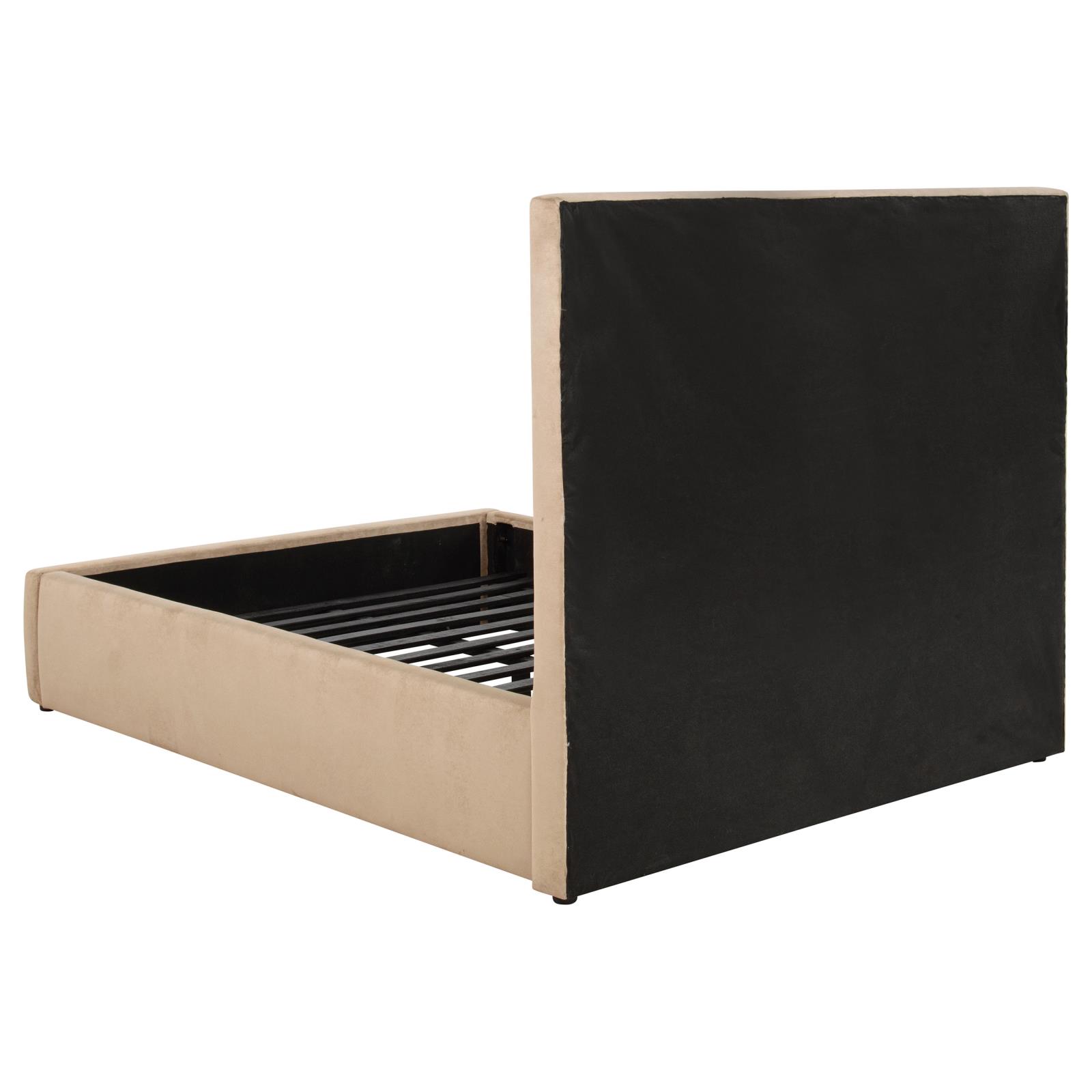Lawson 54-inch Upholstered Full Platform Bed Light Saddle - Image 5