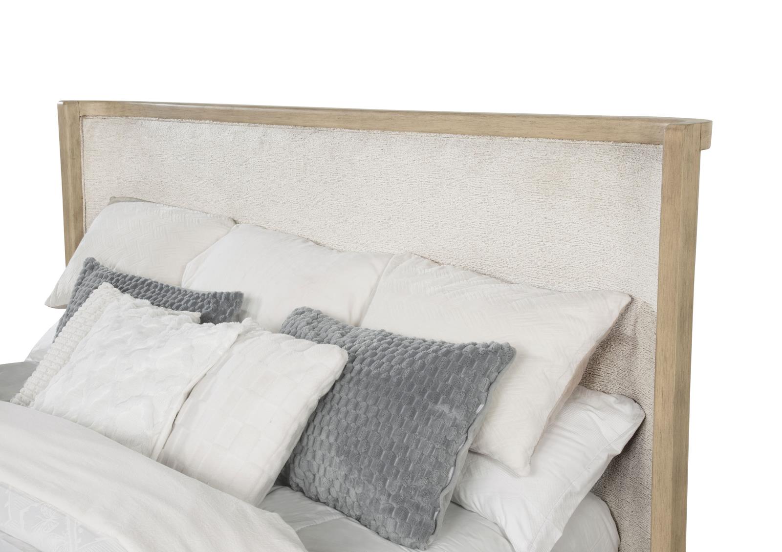 Kailani 52-inch Queen Wingback Bed Beige Oak - Image 5