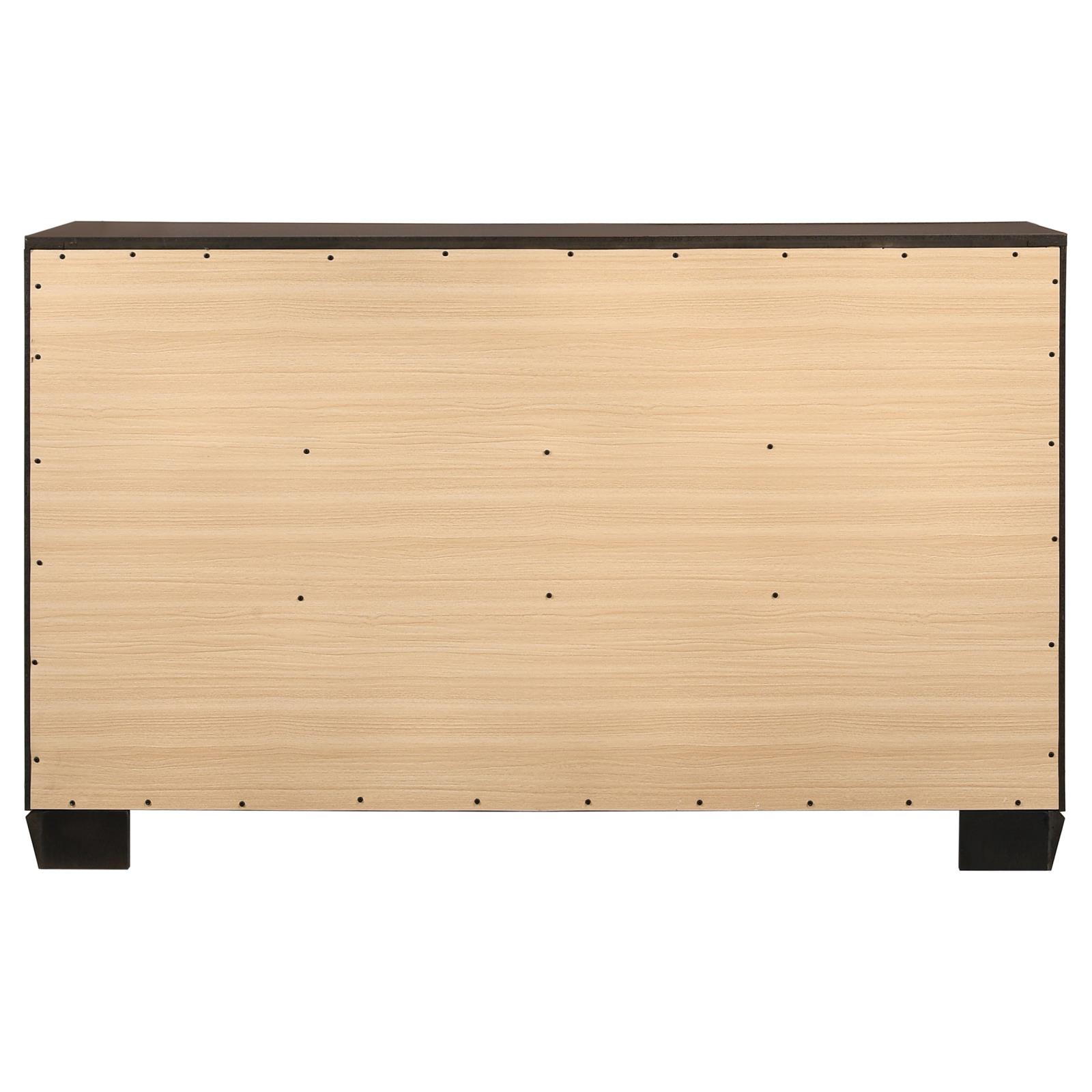 Kauffman 6-drawer Dresser Dark Cocoa - Image 7
