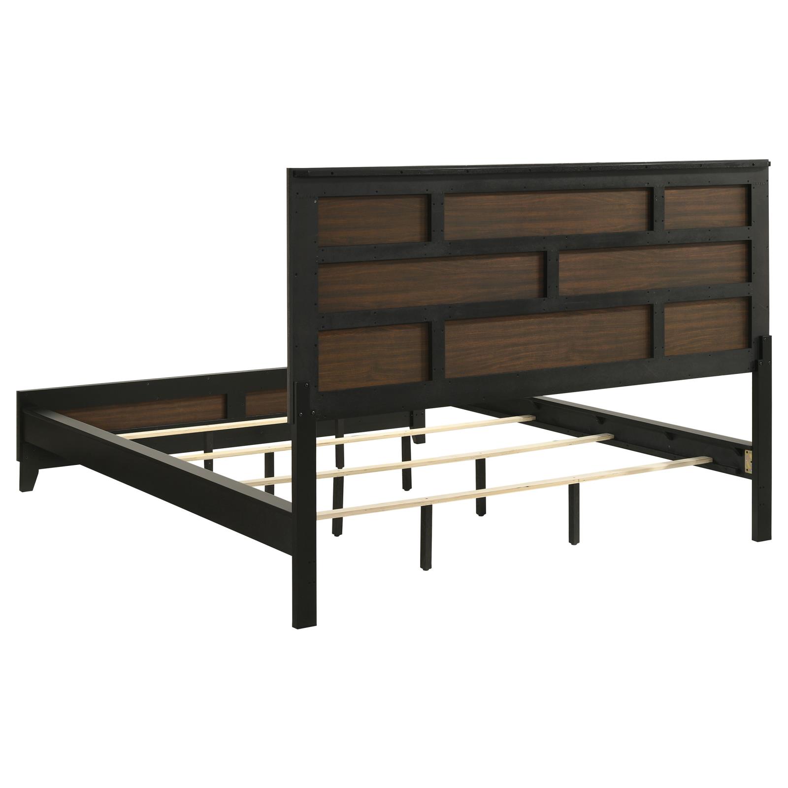 Watson Wood California King Panel Bed Grey Oak - Image 5