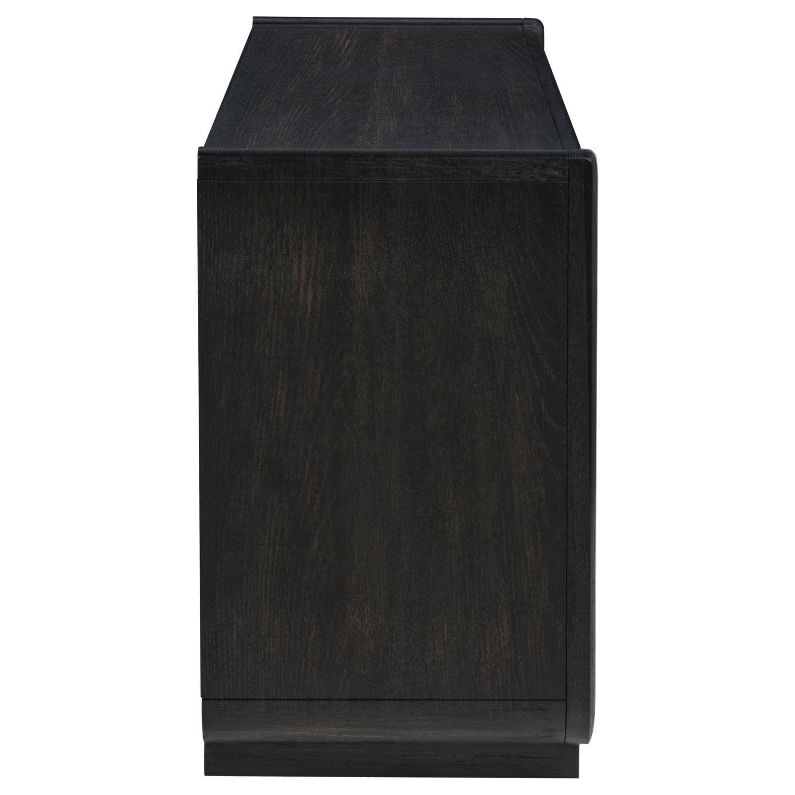 Leandro 2-drawer Home Office Writing Desk Burnished Black - Image 11
