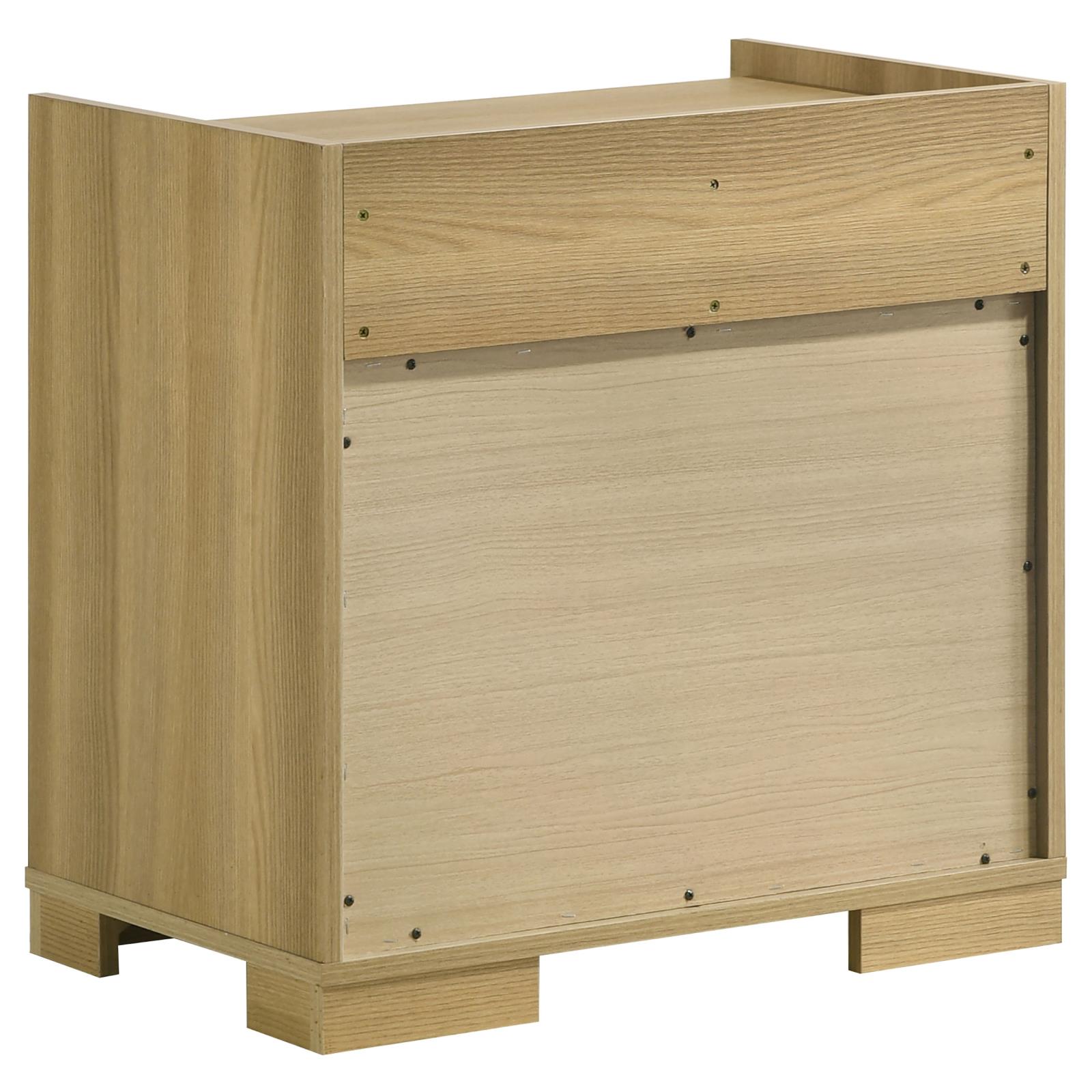 Hyland 2-drawer Nightstand Bedside Table Natural - Image 5
