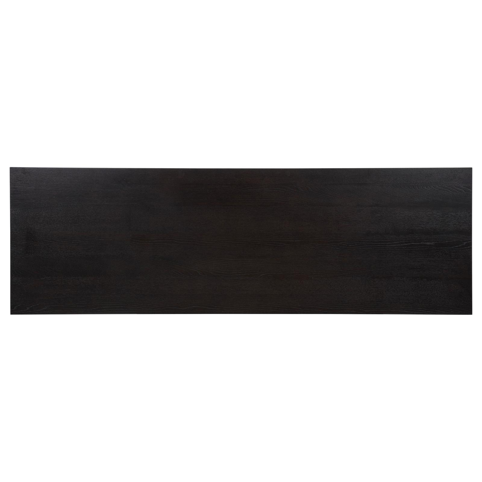 Harkes 75-inch 3-drawer Computer Desk with Adjustable Shelf Coffee Bean - Image 8