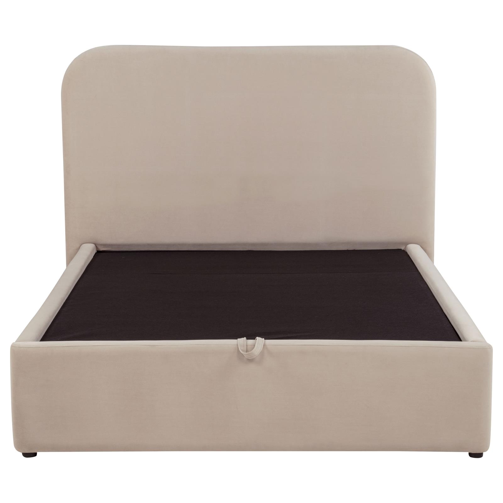 Anders Upholstered Full Storage Lift Platform Bed - Image 5