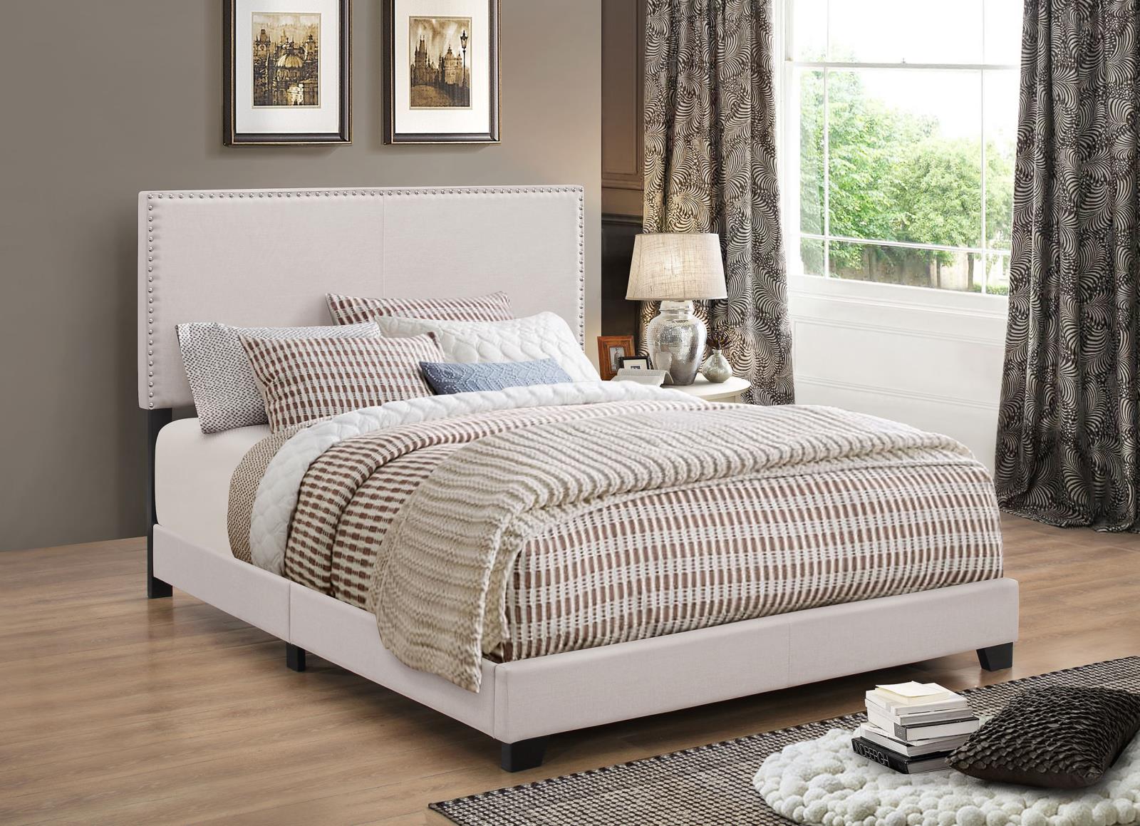 Boyd Upholstered Queen Panel Bed - Image 2