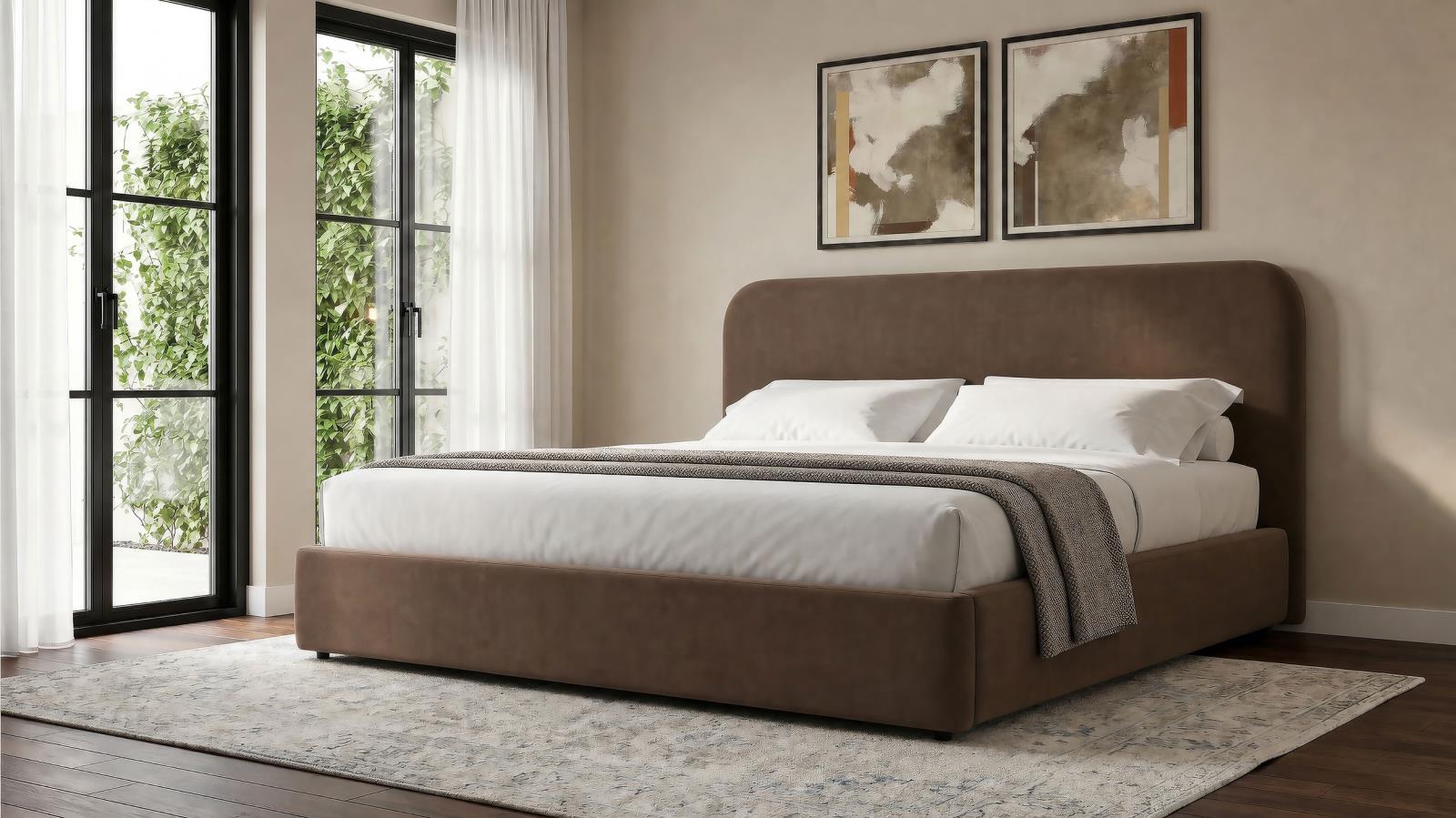 Anders Upholstered Eastern King Storage Lift Platform Bed - Image 13