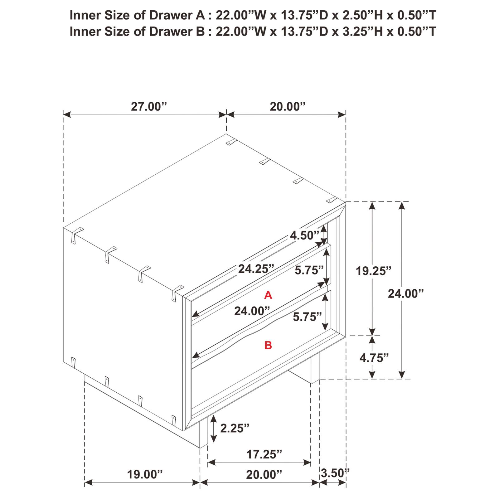 Stillwater 2-drawer Nightstand - Image 8