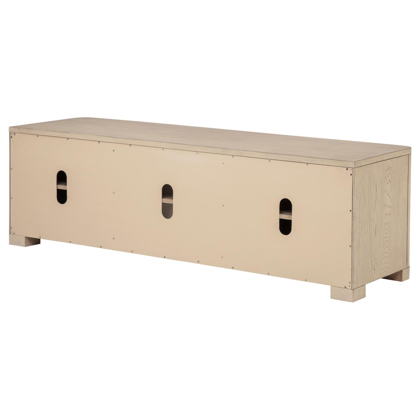 Marcelo 71-inch TV Stand Media Console Light Elm - Image 9
