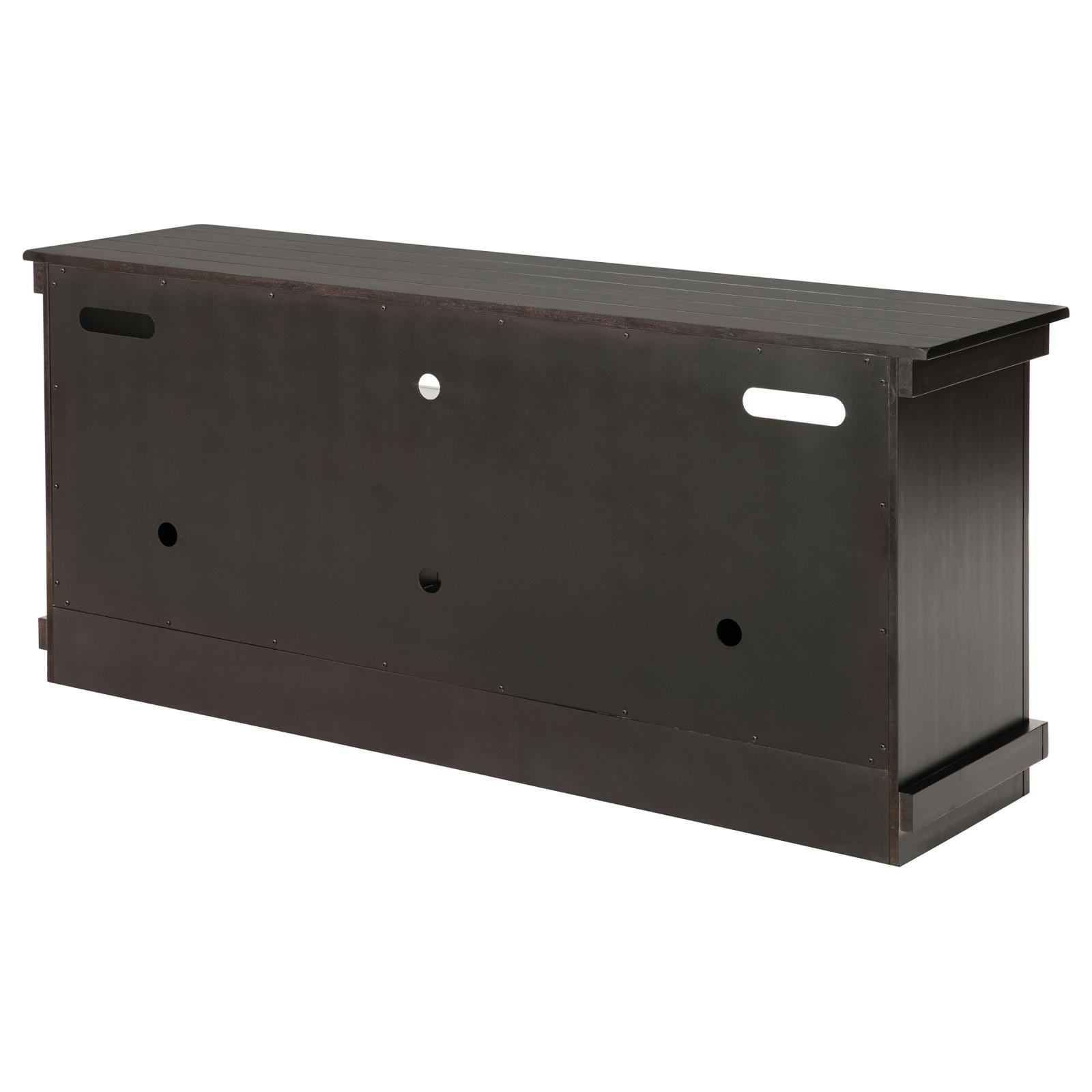 Payne 60-inch TV Stand Media Console Distressed Java - Image 9