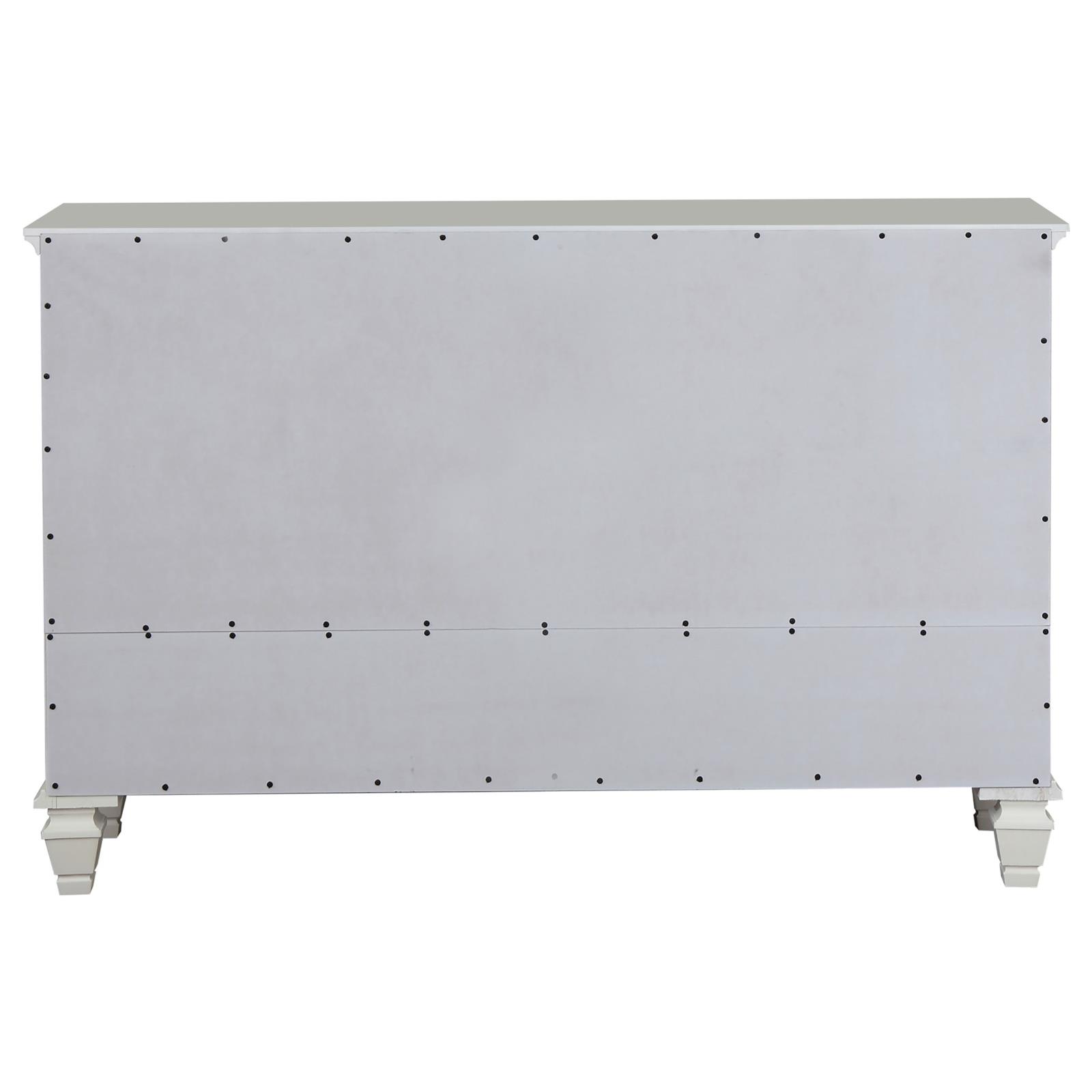 Sandy Beach 11-drawer Dresser Cream White - Image 7