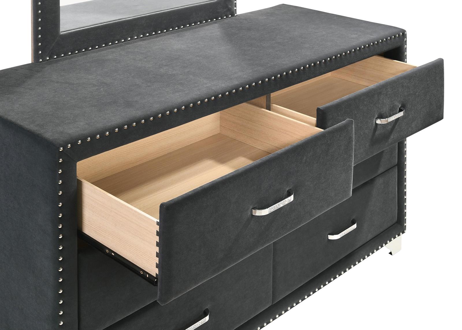 Melody Bedroom Set Grey - Image 9