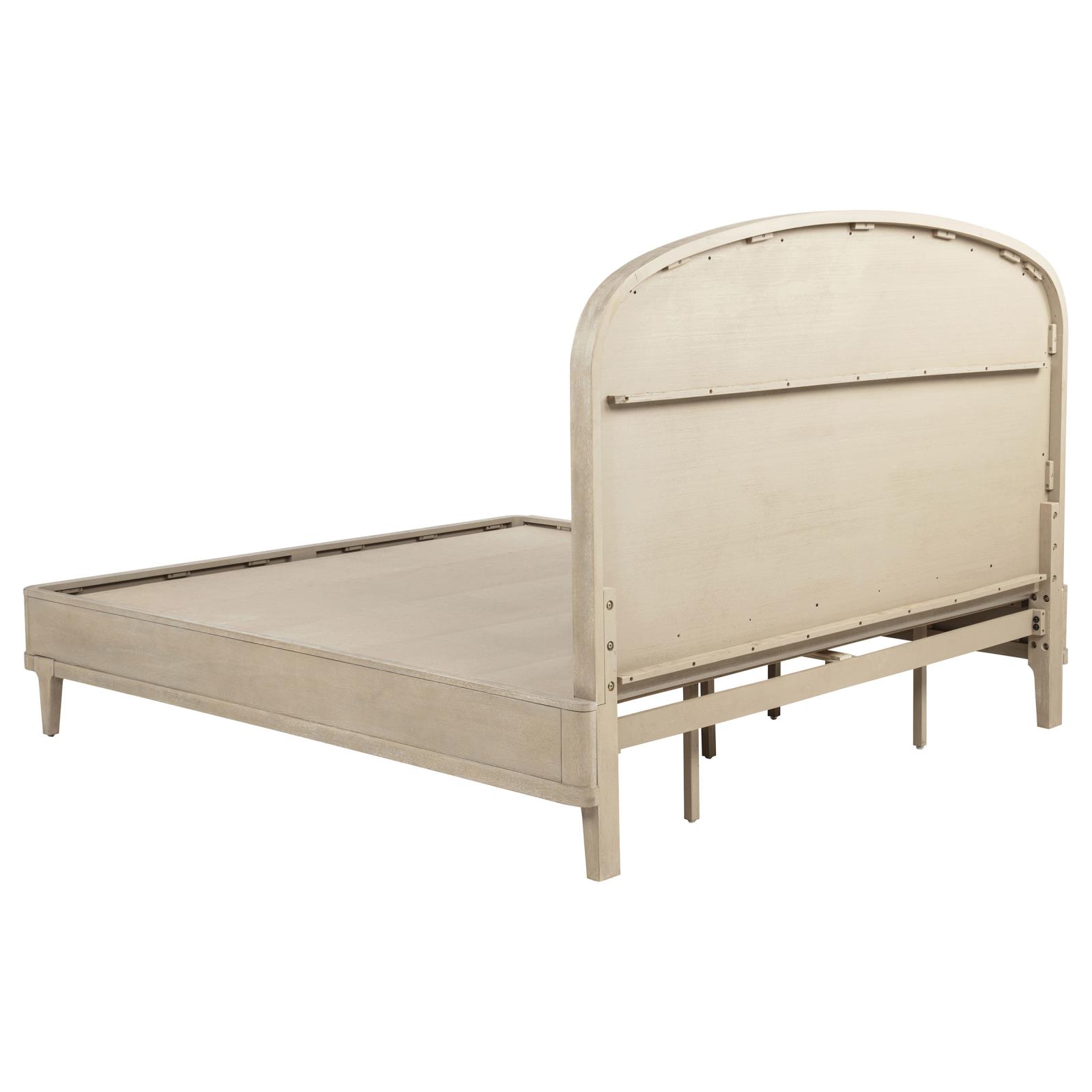 Lucaire Eastern King Upholstered Panel Bed Sandstone - Image 5