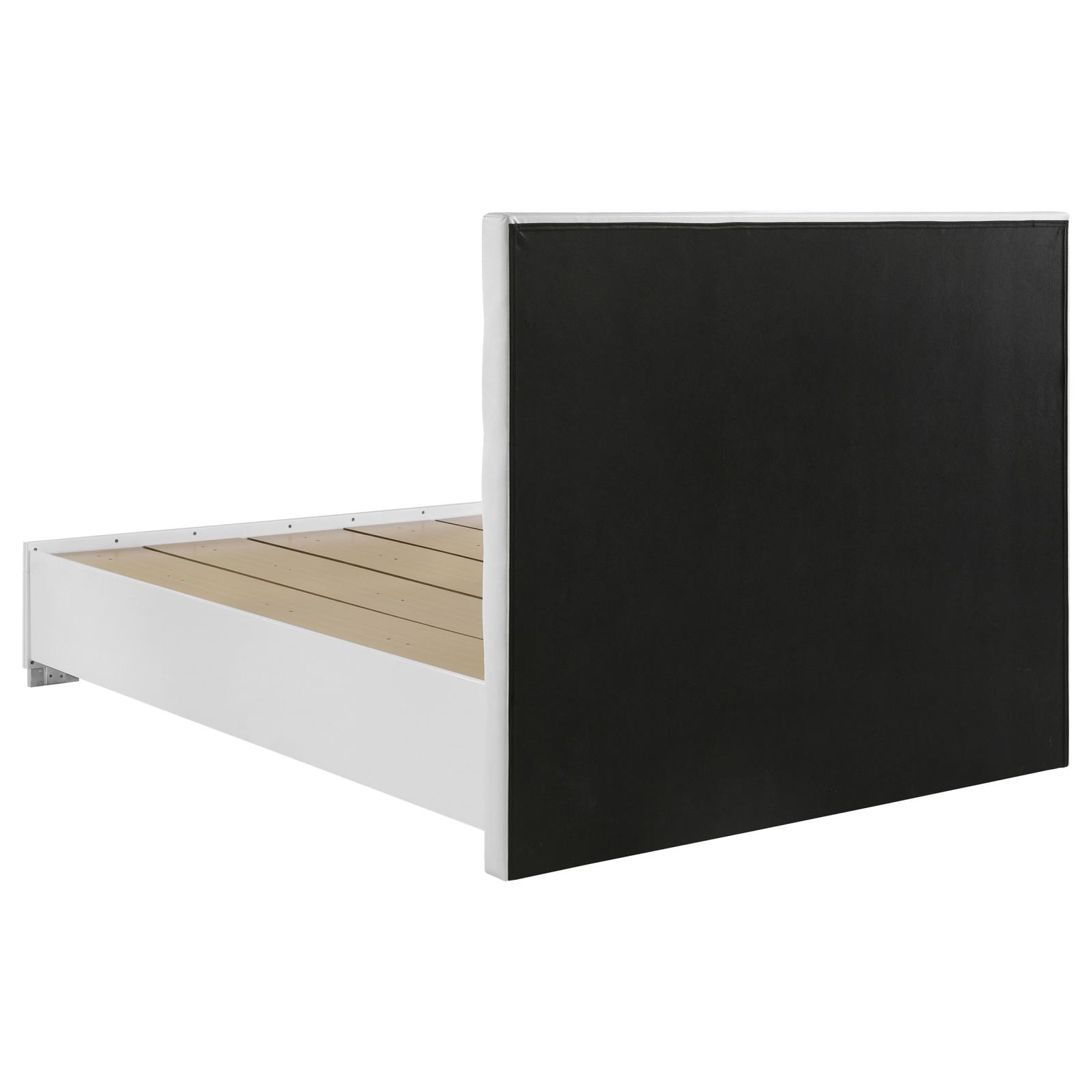 Felicity Eastern King Storage Bed White High Gloss - Image 5