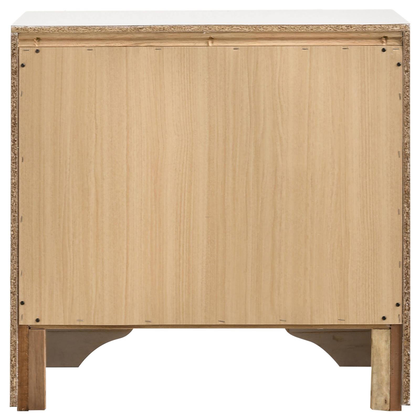 Miranda 3-drawer Nightstand Bedside Table - Image 6