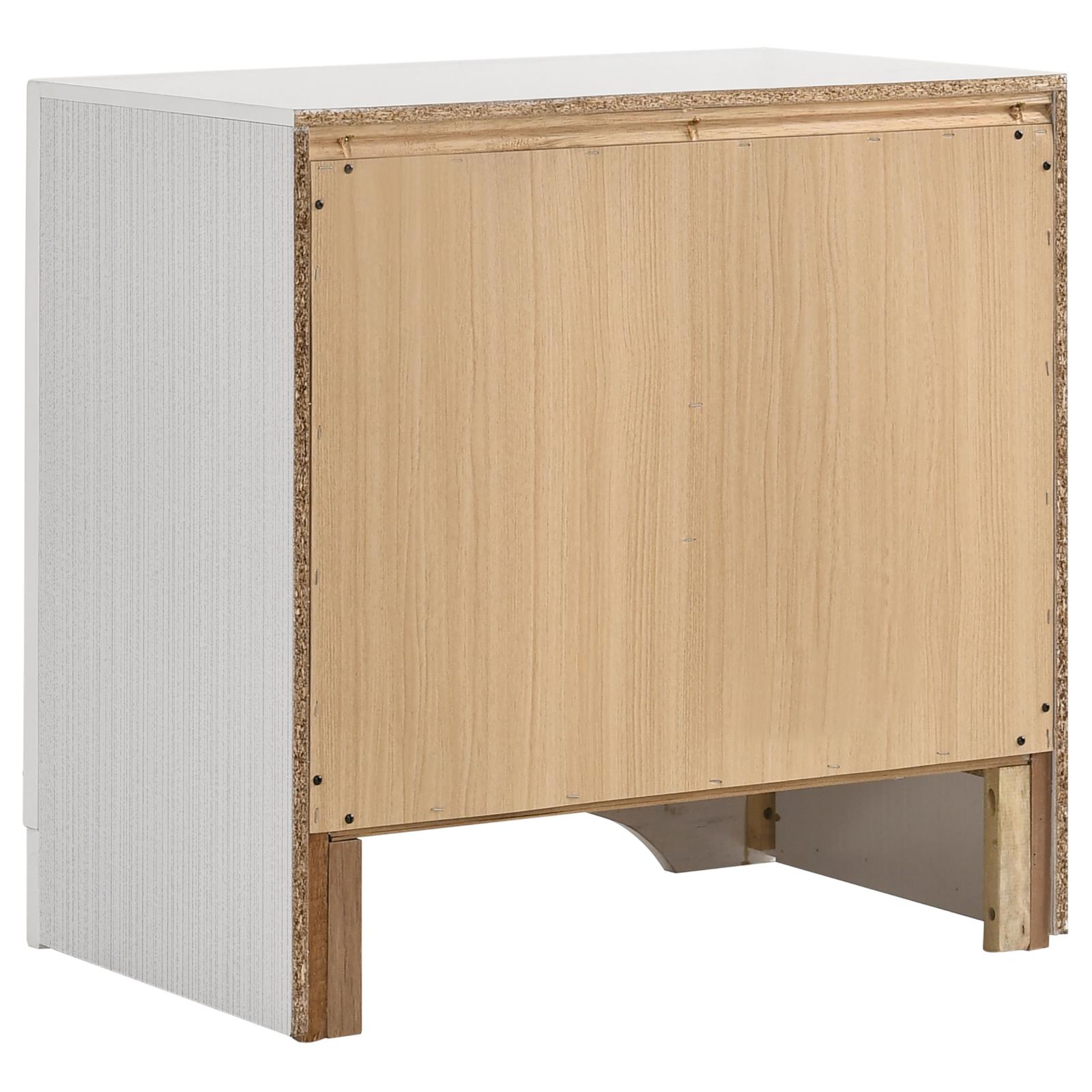 Miranda 3-drawer Nightstand Bedside Table - Image 7
