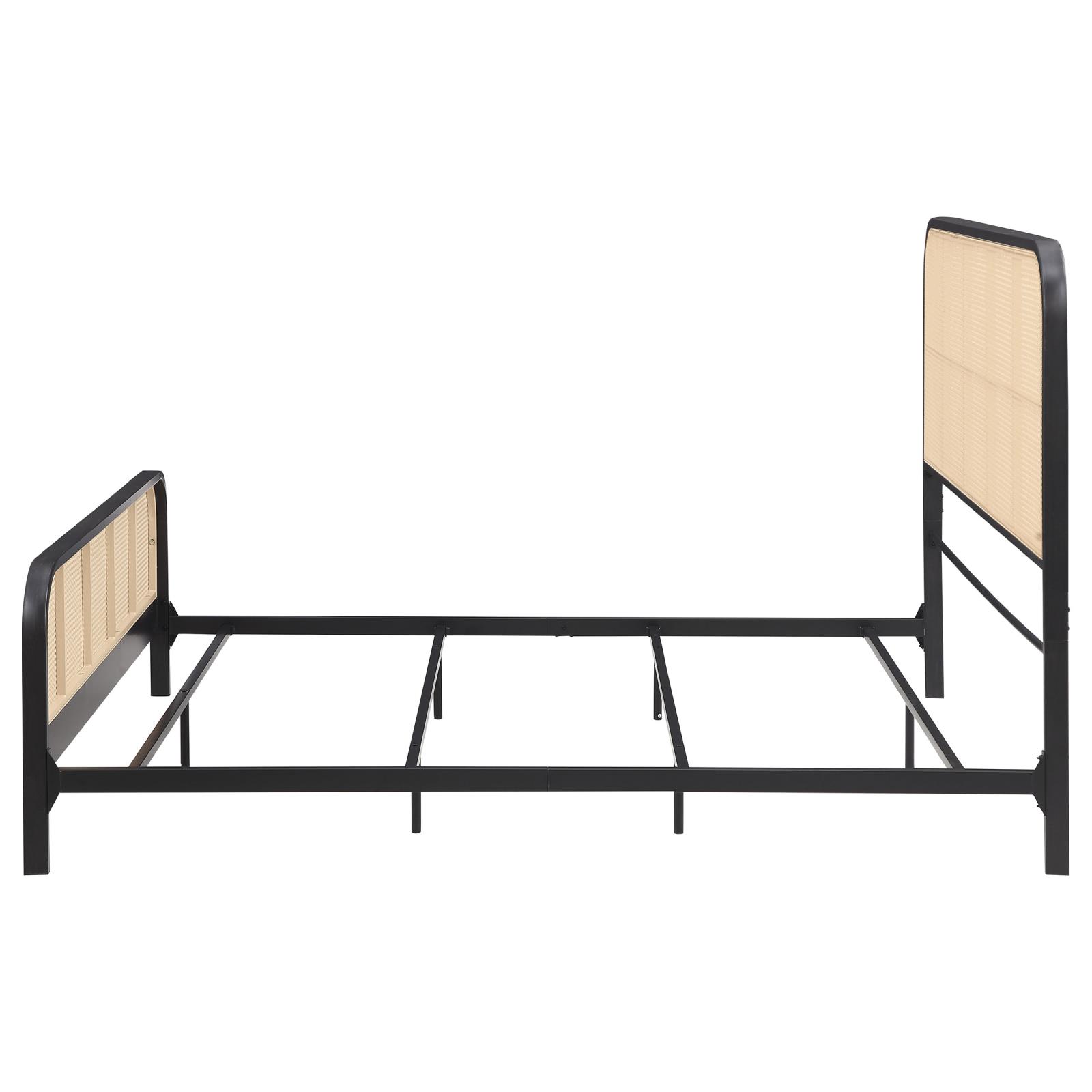 Lanewood Open Cane Webbing Metal Eastern King Bed - Image 5