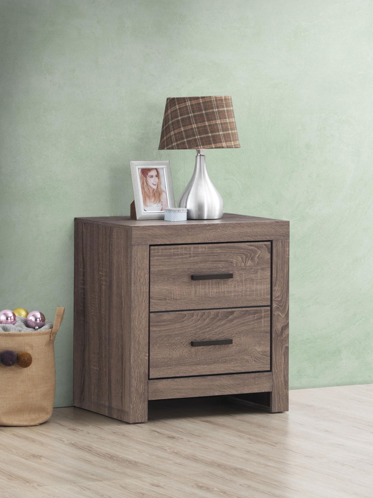 Brantford 2-drawer Nightstand Barrel Oak - Image 2
