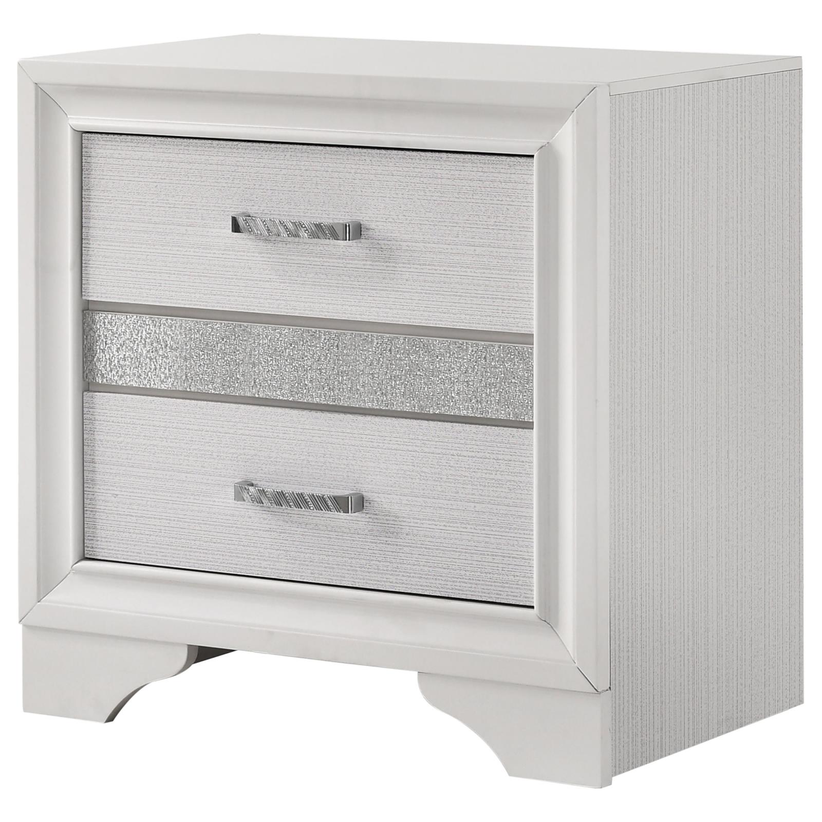 Miranda 3-drawer Nightstand Bedside Table - Image 4