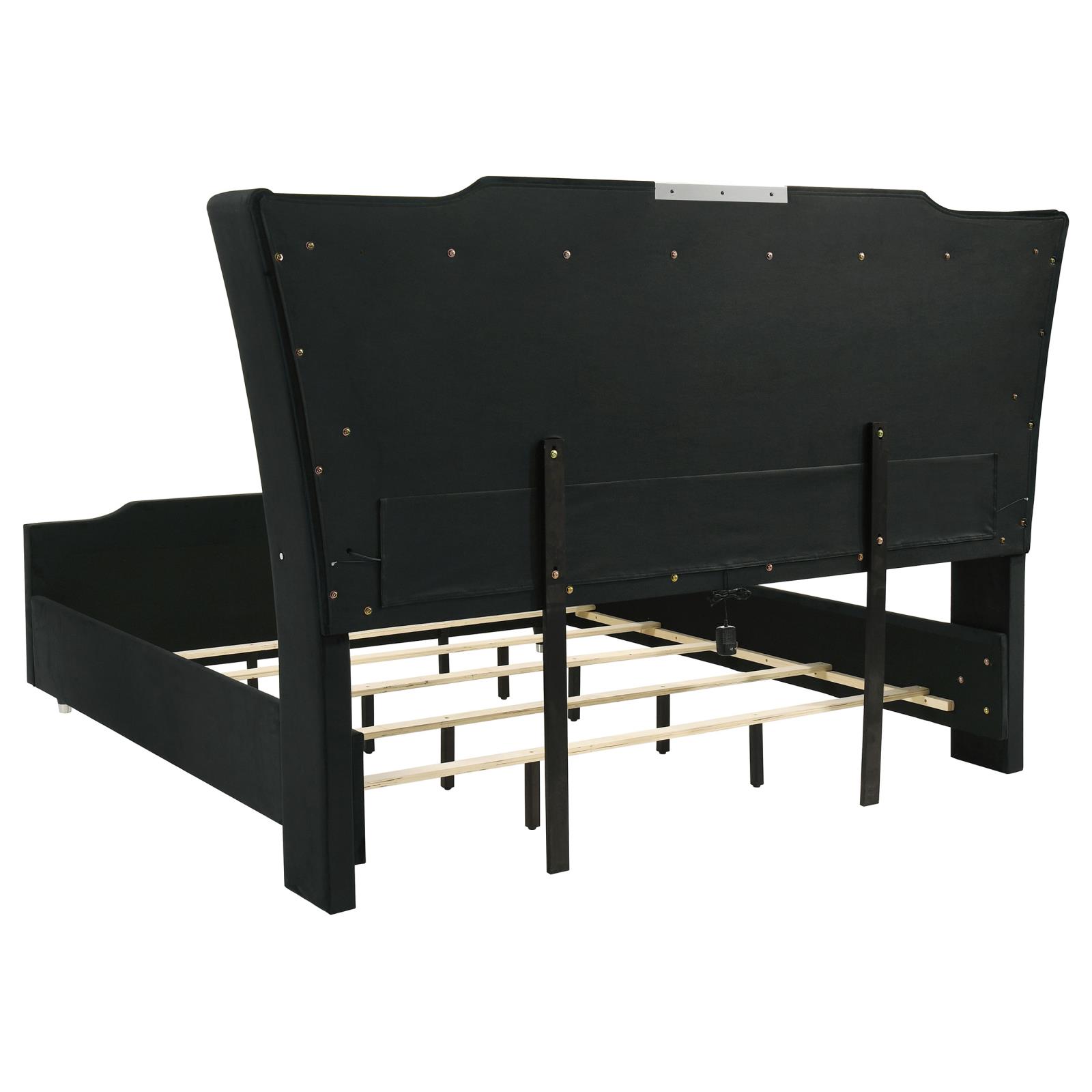 Lorient Eastern King LED Upholstered Bed - Image 18