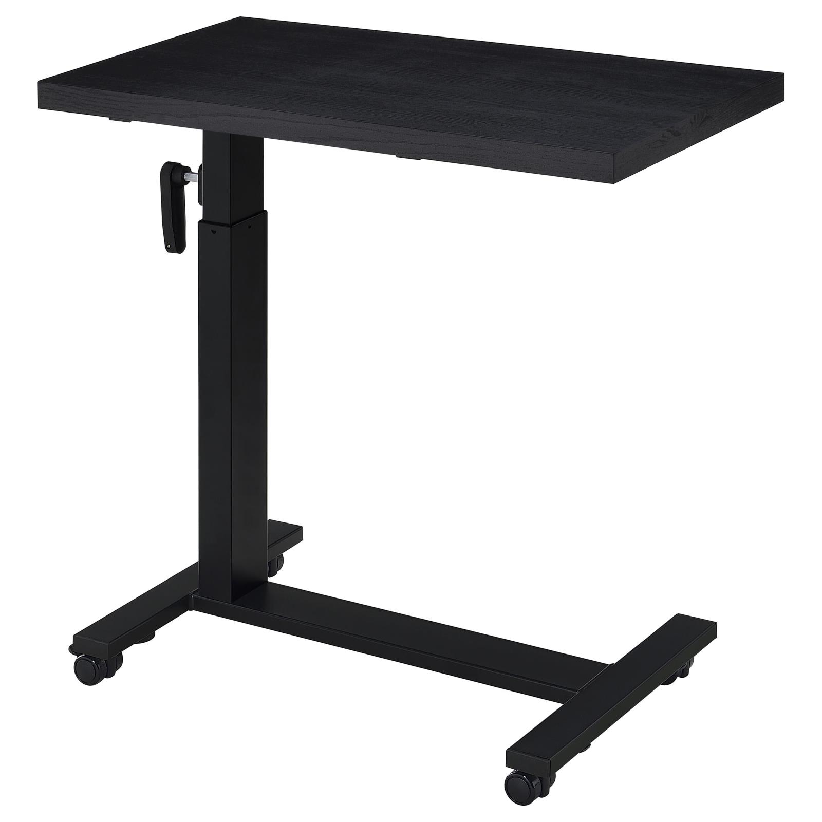 Westpark Height Adjustable Mobile Bedroom C-Table Black - Image 10