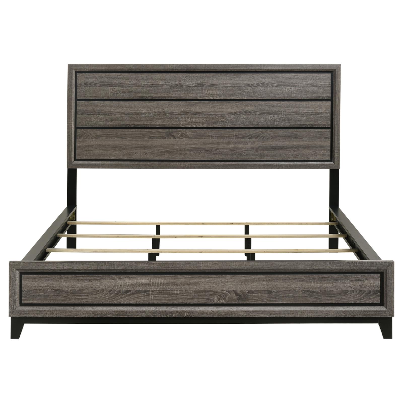 Watson Wood California King Panel Bed Grey Oak - Image 4