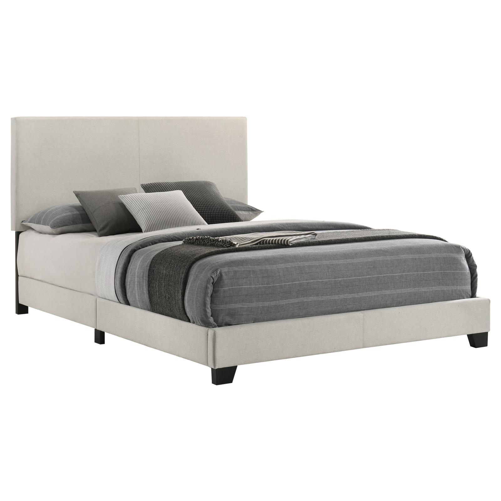 Dorian Fabric Upholstered Queen Panel Bed - Image 11