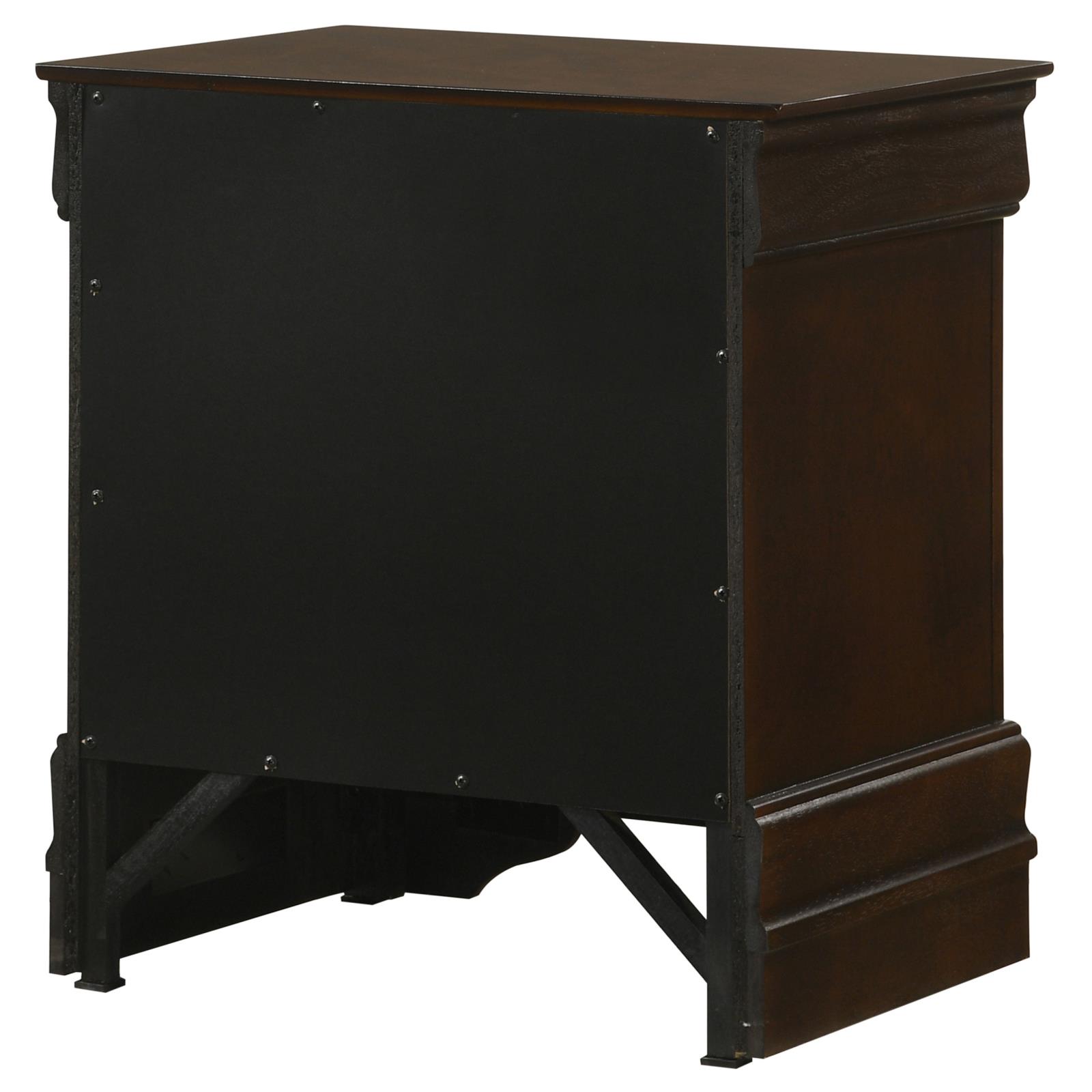 Louis Philippe 2-drawer Nightstand Cappuccino - Image 8