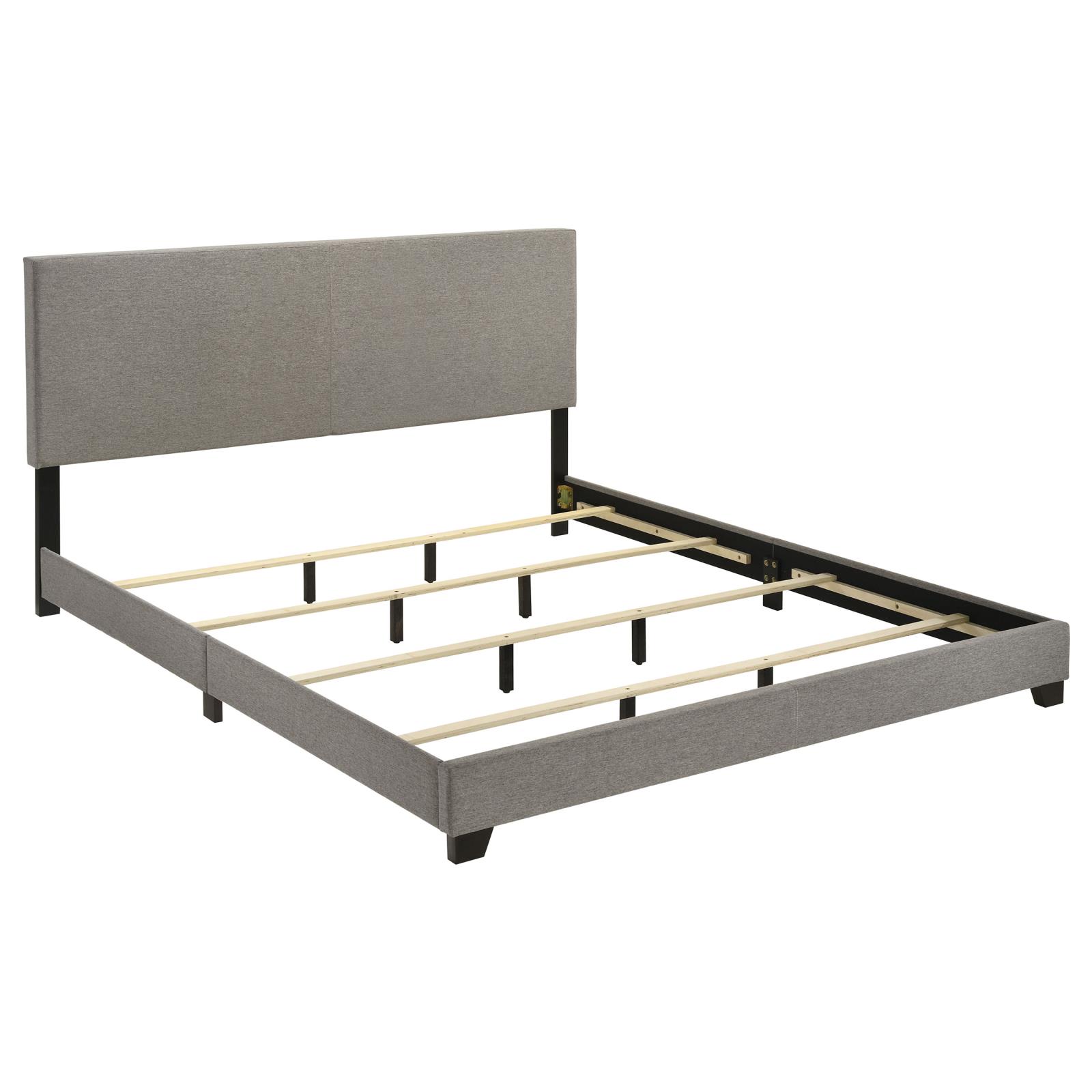 Dorian Fabric Upholstered Eastern King Panel Bed - Image 3