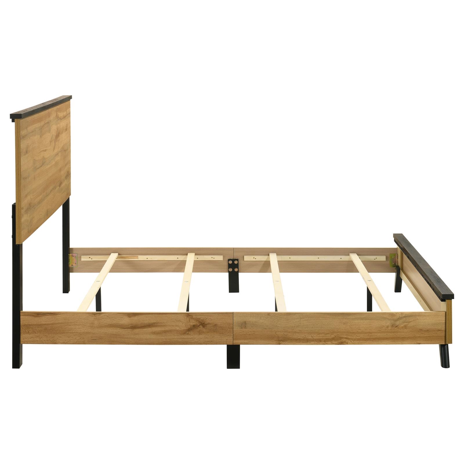 Kaywood 52-inch Queen Panel Bed Natural Pine - Image 6