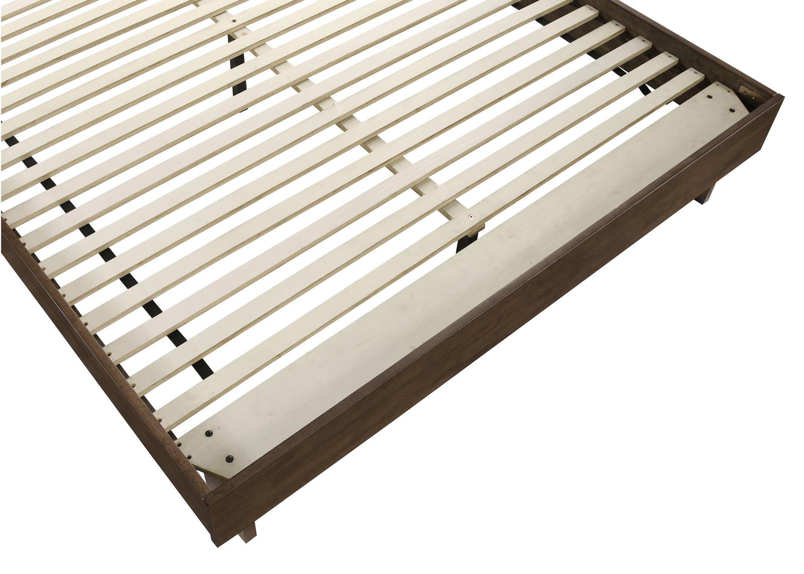 Glenwood 48-inch Queen Platform Panel Bed Warm Brown - Image 8