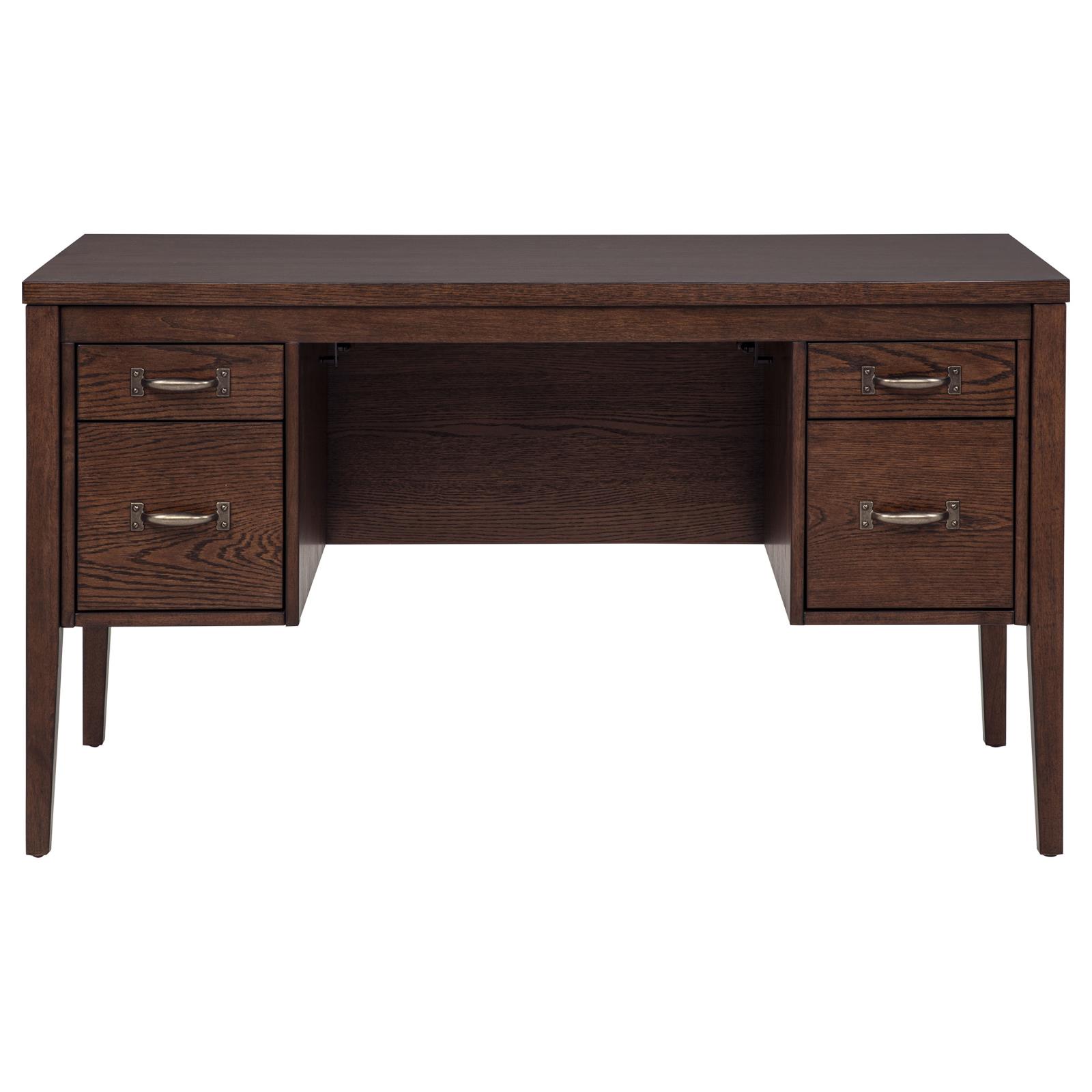 Graham 54-inch 4-drawer Double Pedestal Lift Top Computer Desk - Image 20