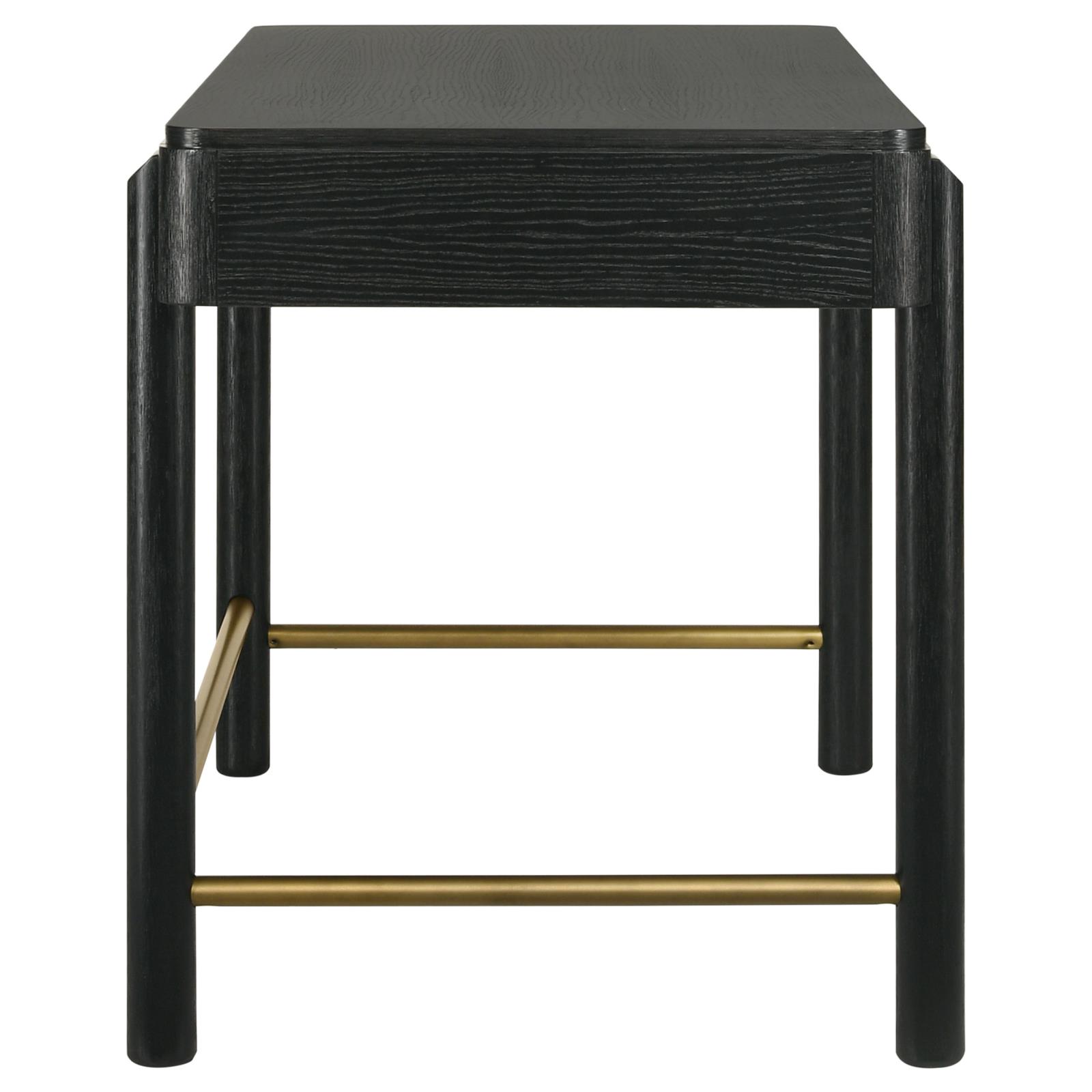 Arini 2-drawer Vanity Desk Makeup Table Black - Image 10