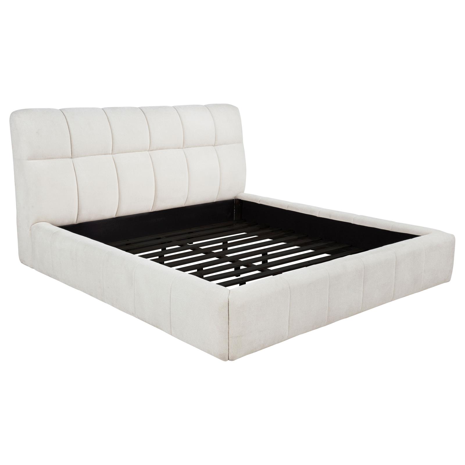 Nollet 48-inch Upholstered Eastern King Platform Bed
